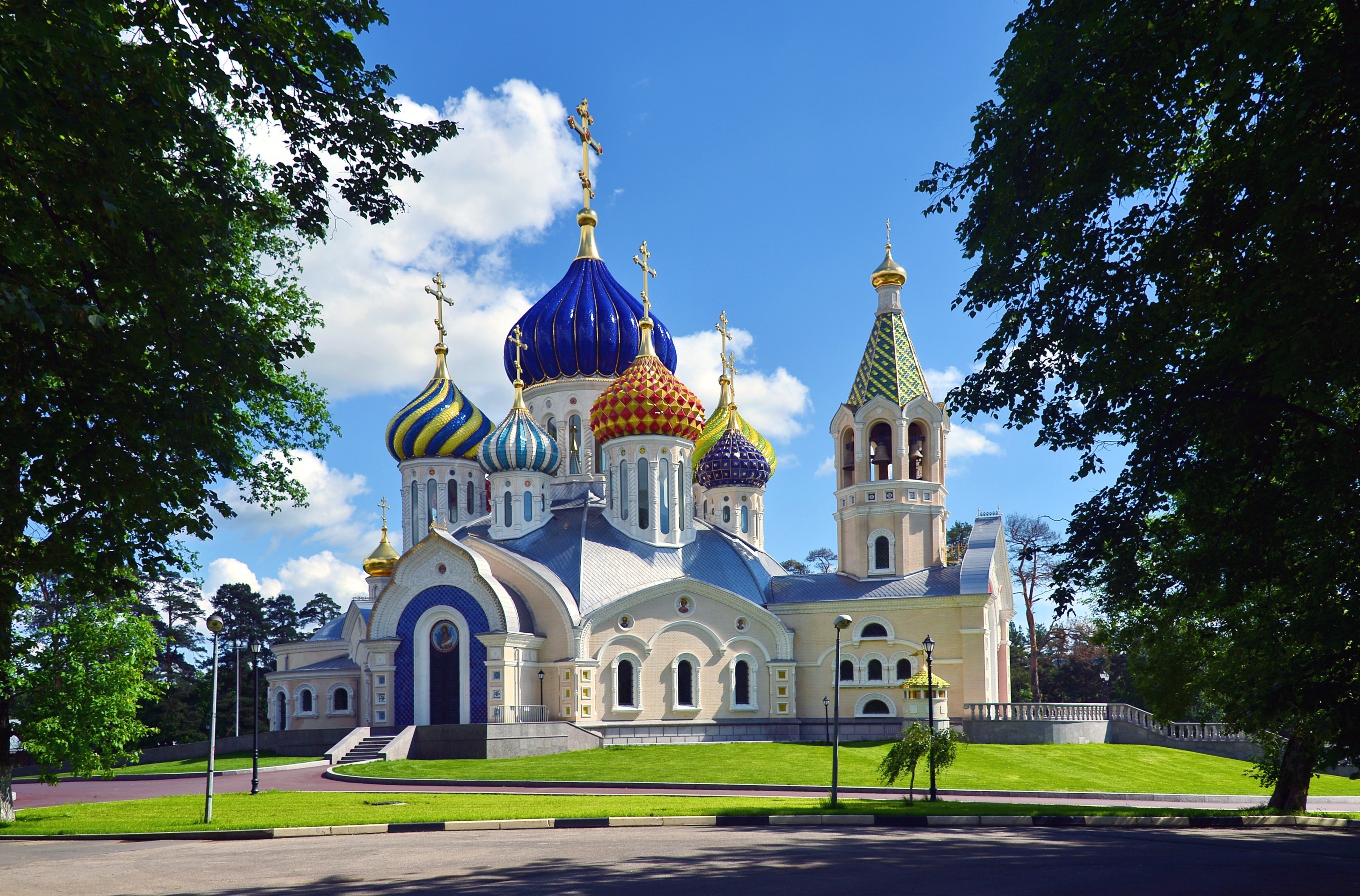 Download mobile wallpaper Churches, Church, Russia, Religious for free.