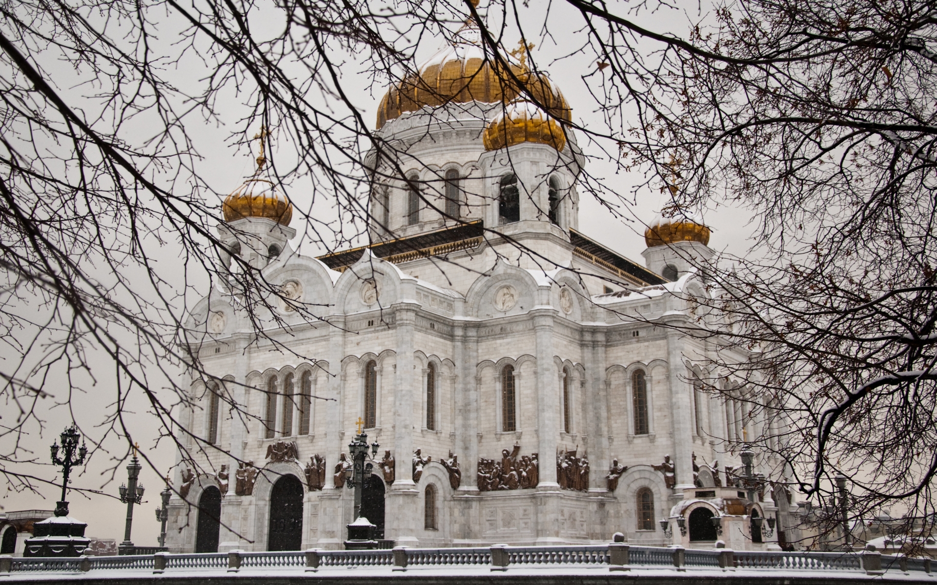 Laden Sie das Religiös, Christ Erlöser Kathedrale (Moskau), Kathedralen-Bild kostenlos auf Ihren PC-Desktop herunter