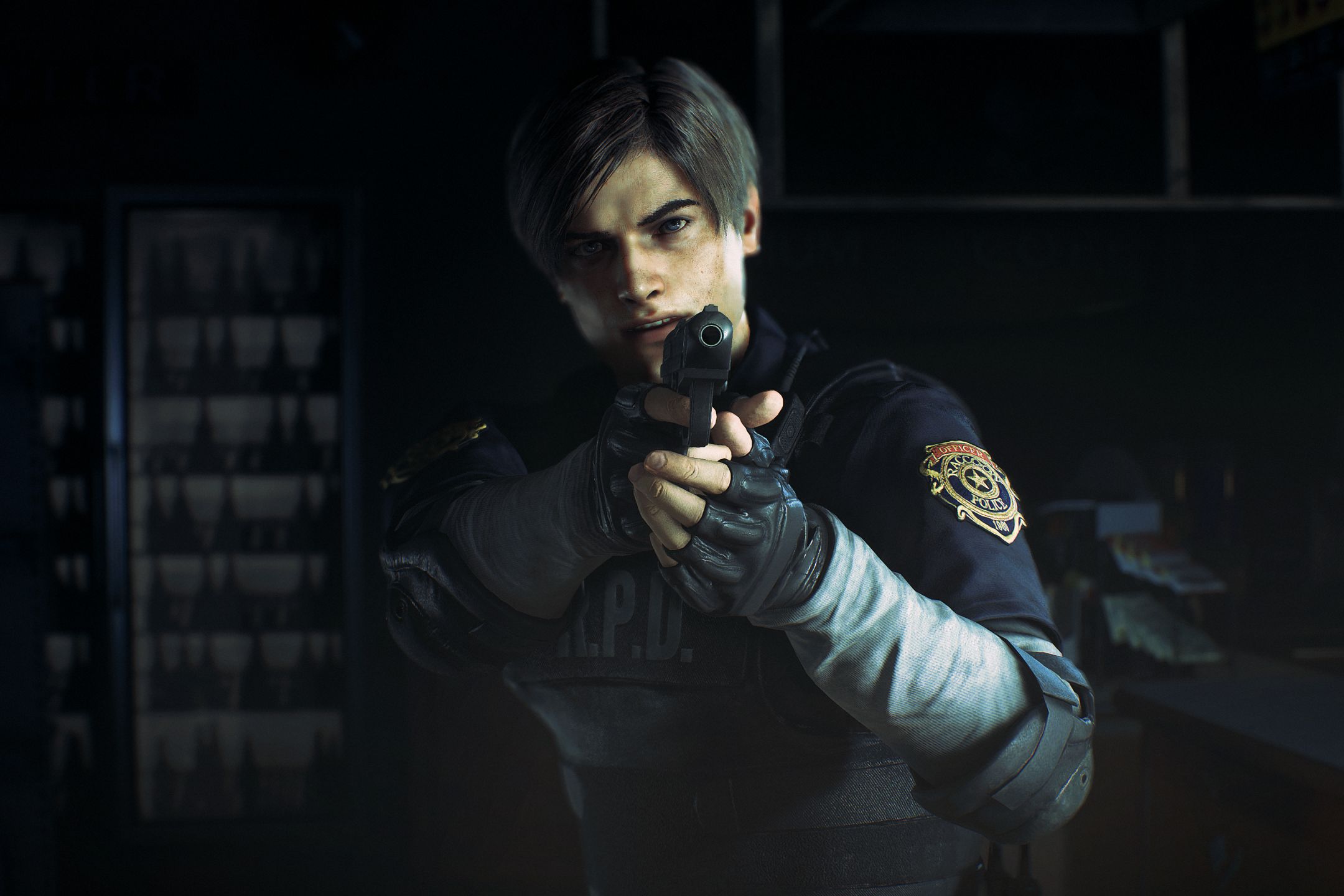 Descarga gratis la imagen Videojuego, Leon S Kennedy, Residente Demoníaco, Resident Evil 2 (2019) en el escritorio de tu PC