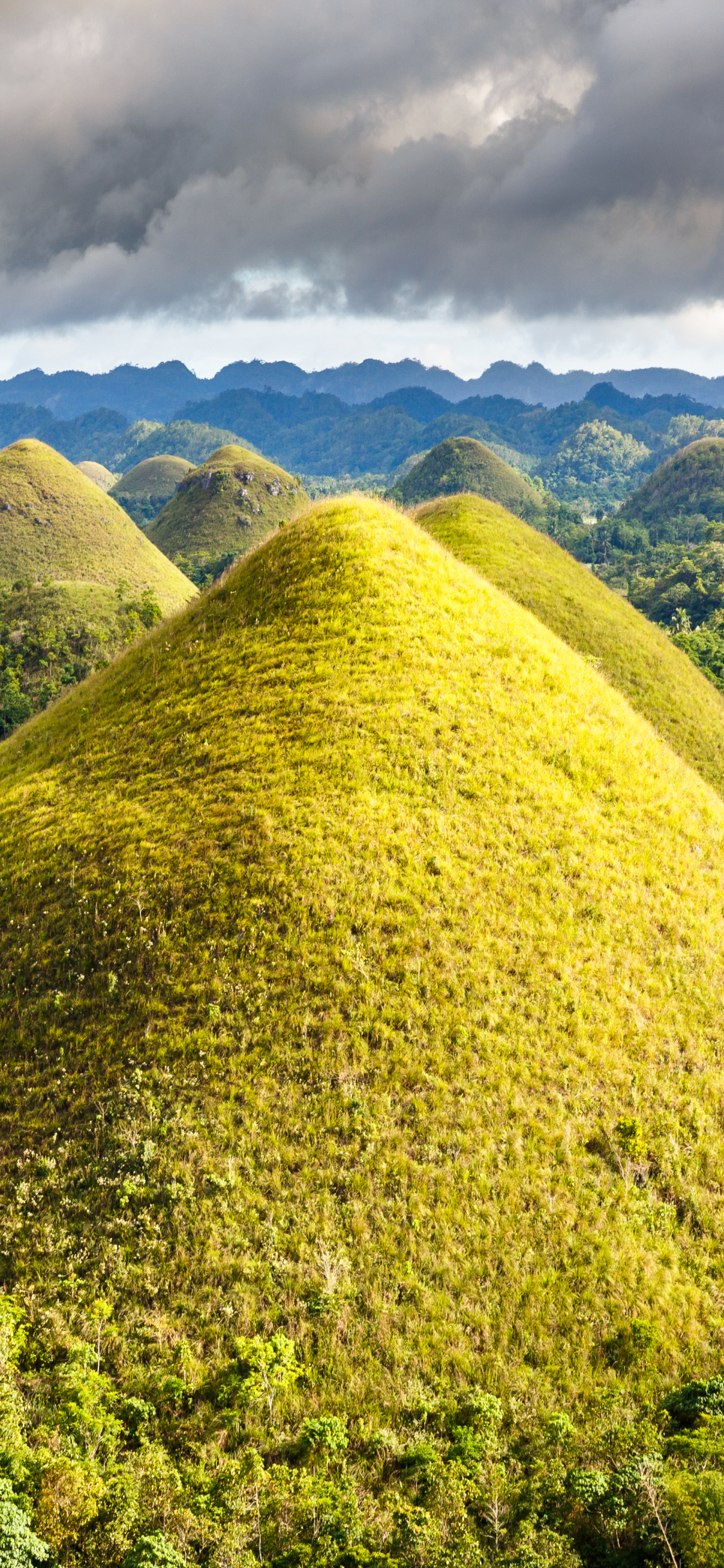 Handy-Wallpaper Landschaft, Hügel, Wolke, Philippinen, Erde/natur kostenlos herunterladen.
