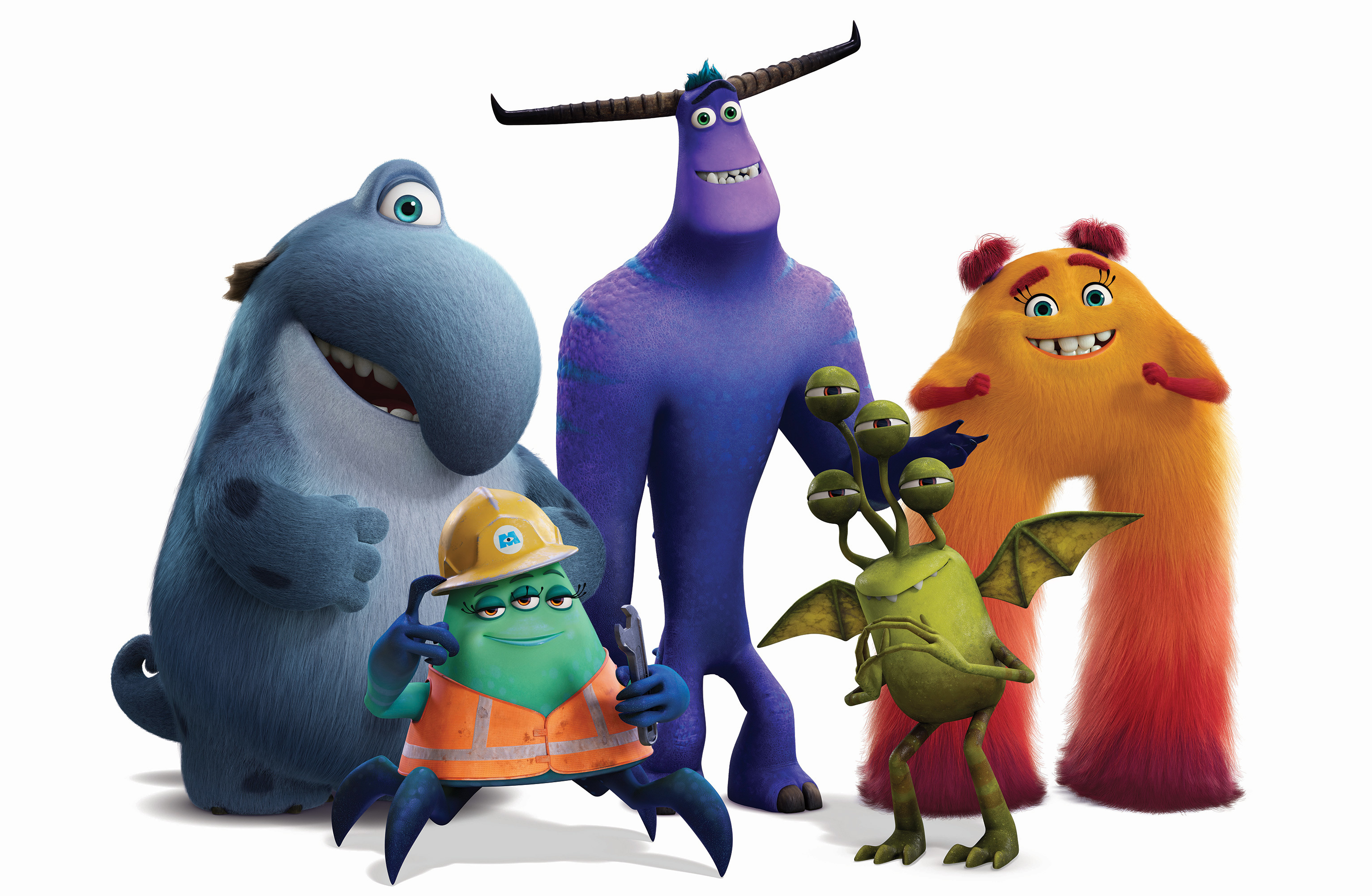 tv show, monsters at work, cutter (monsters inc ), duncan (monsters inc ), fritz (monsters inc ), tylor tuskmon, val little (monsters inc )