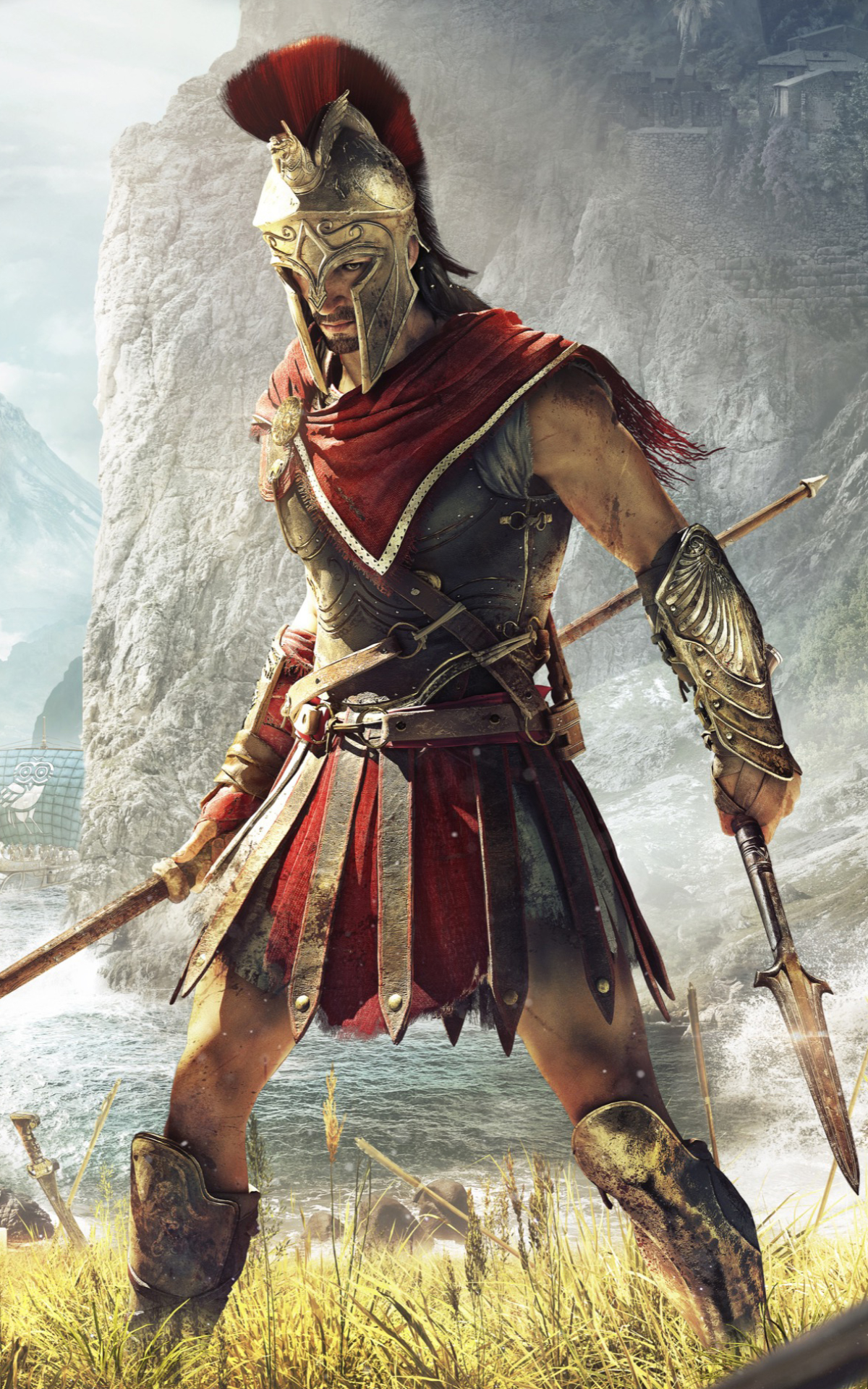 Скачати мобільні шпалери Кредо Вбивці, Відеогра, Assassin's Creed: Одіссея безкоштовно.