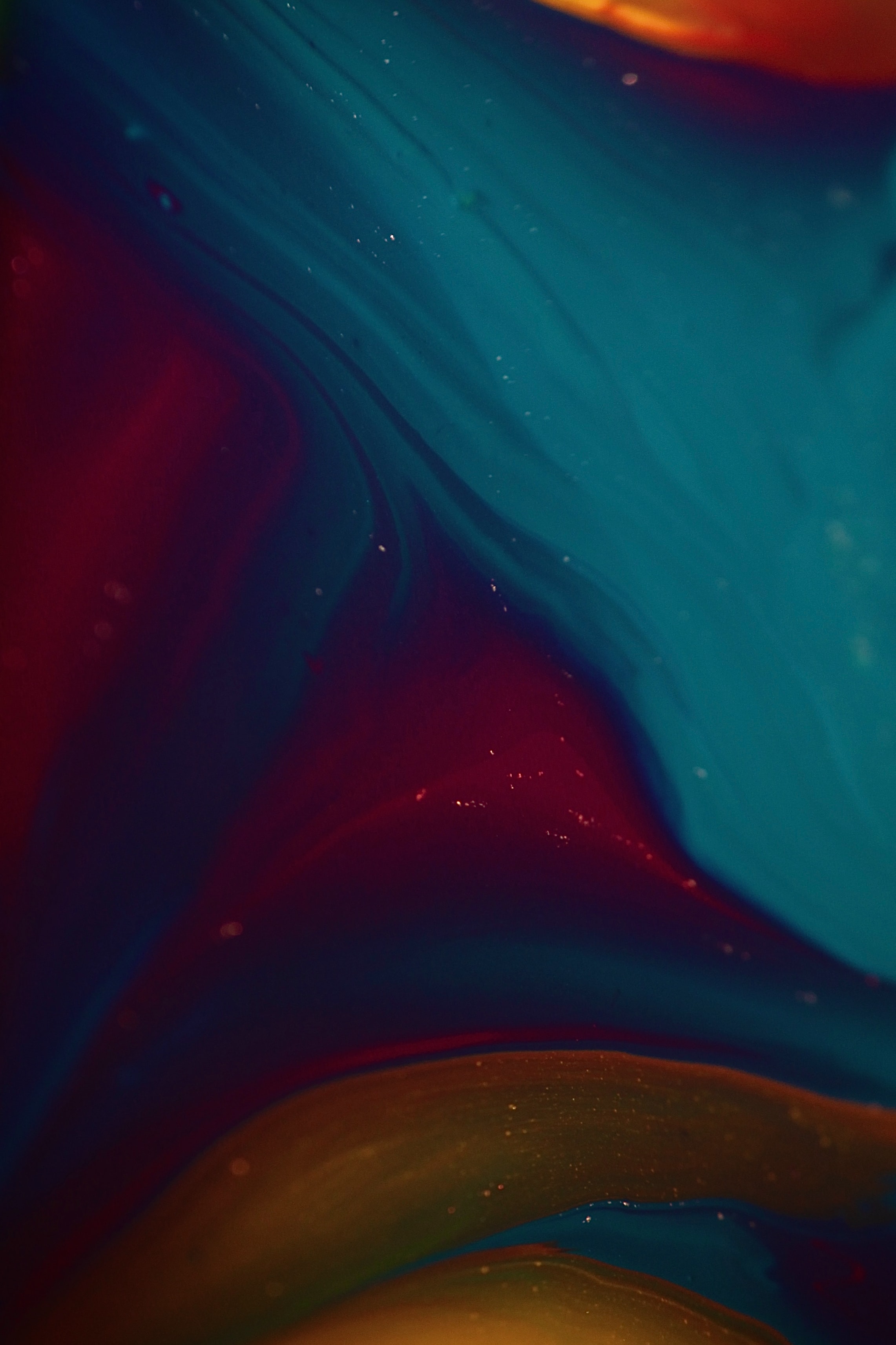 Download mobile wallpaper Motley, Paint, Liquid, Divorces, Abstract, Multicolored for free.