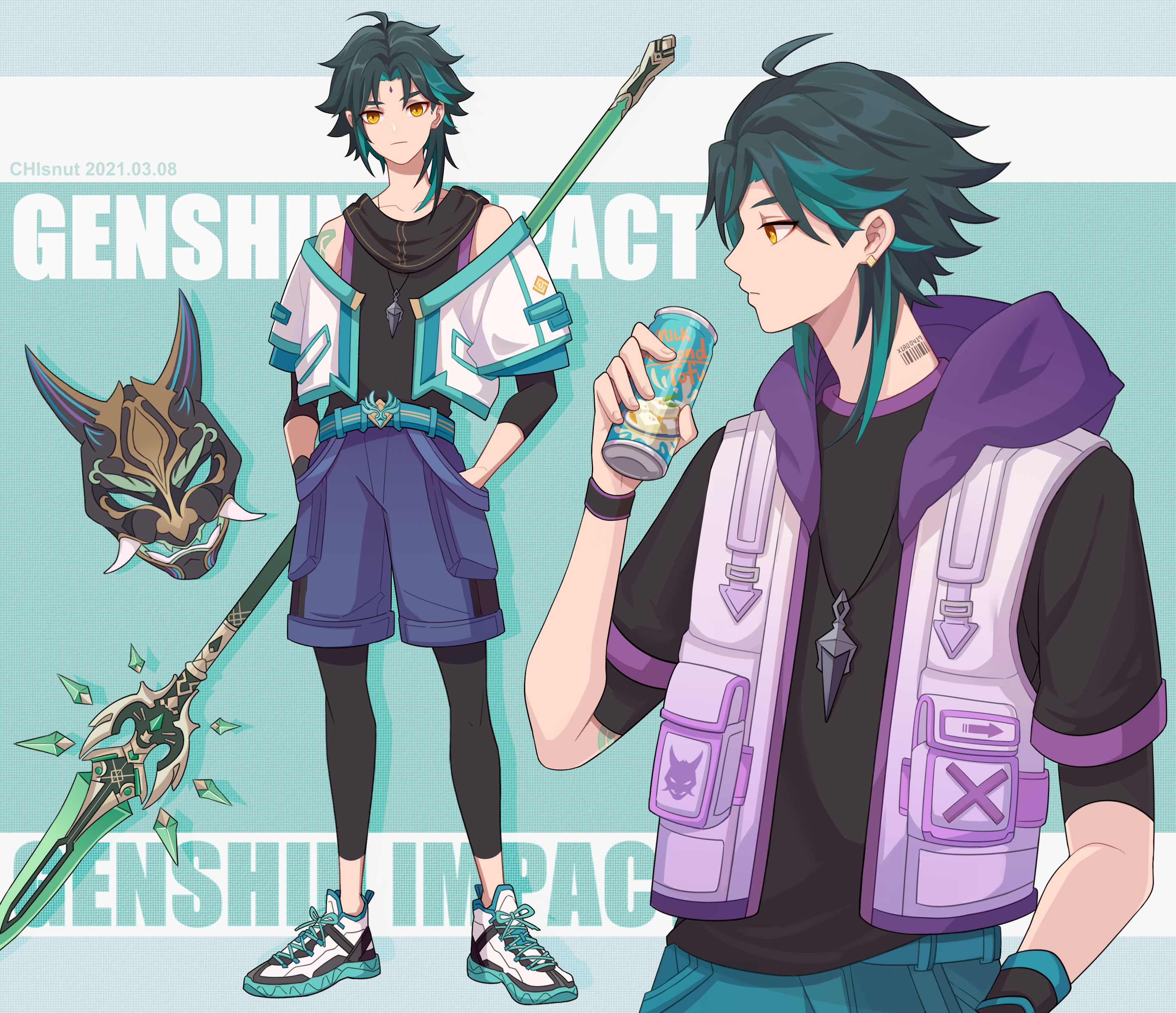 Baixar papel de parede para celular de Videogame, Genshin Impact, Xiao (Impacto Genshin) gratuito.