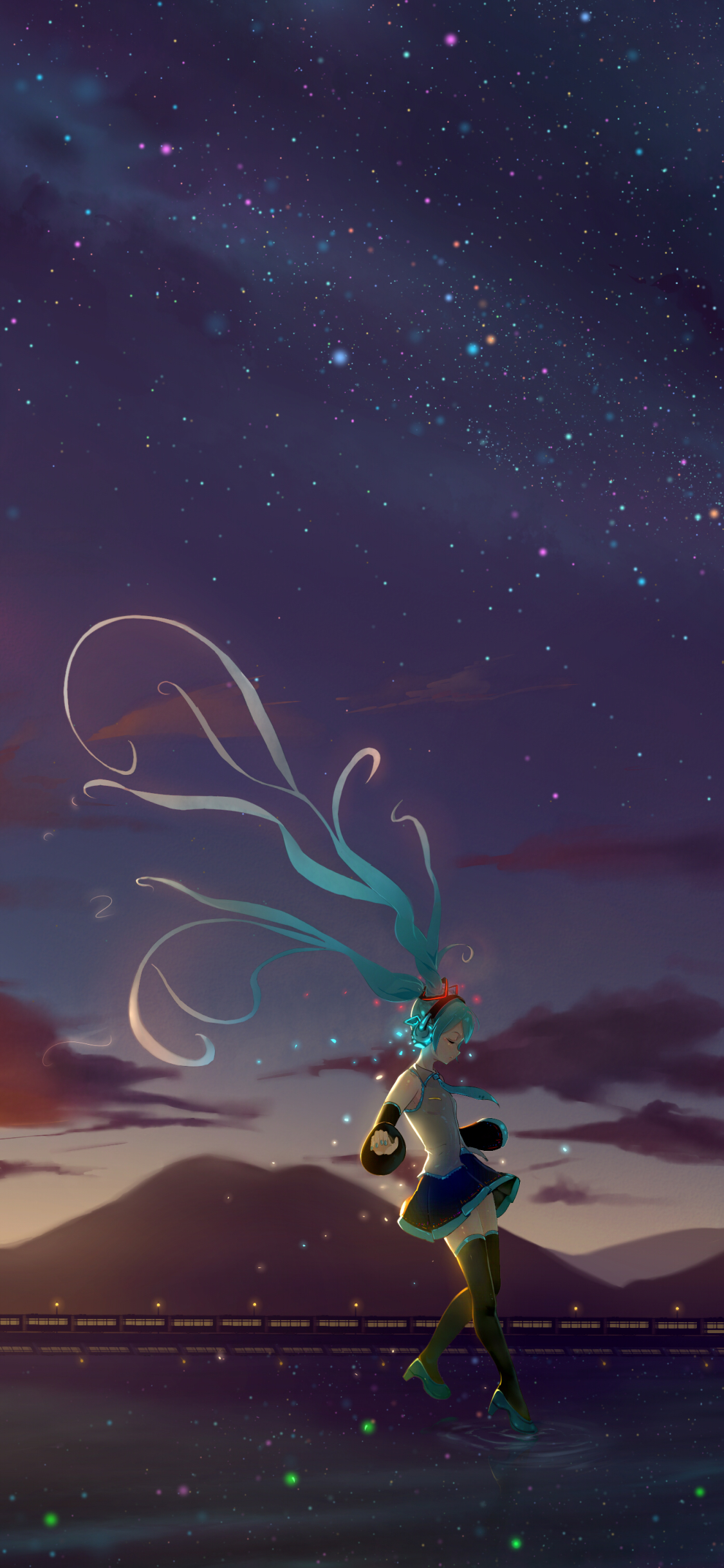 Handy-Wallpaper Vocaloid, Hatsune Miku, Animes kostenlos herunterladen.