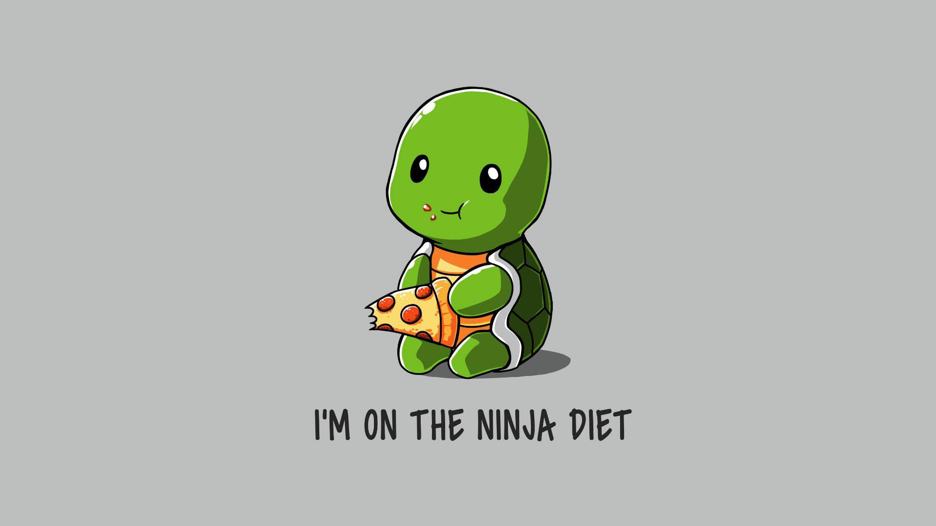 Download mobile wallpaper Food, Turtle, Humor for free.