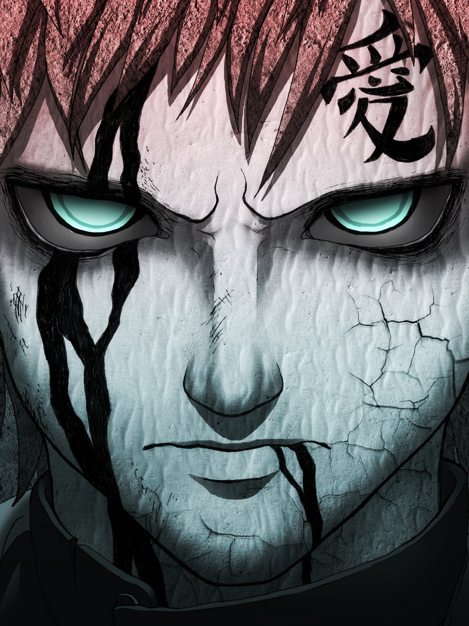 Laden Sie das Naruto, Tätowierung, Animes, Gaara (Naruto)-Bild kostenlos auf Ihren PC-Desktop herunter