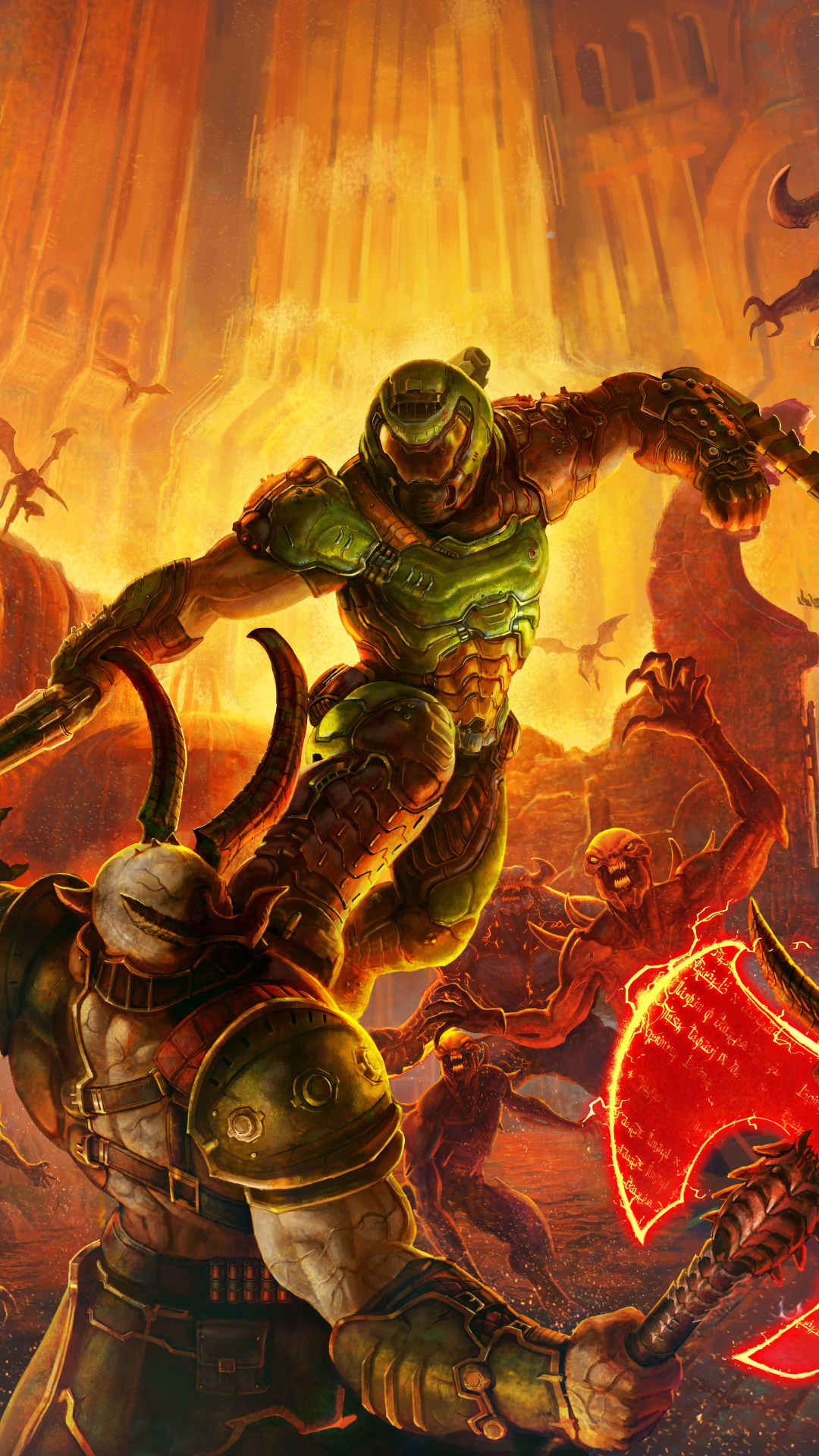 Download mobile wallpaper Doom, Video Game, Doom Eternal for free.