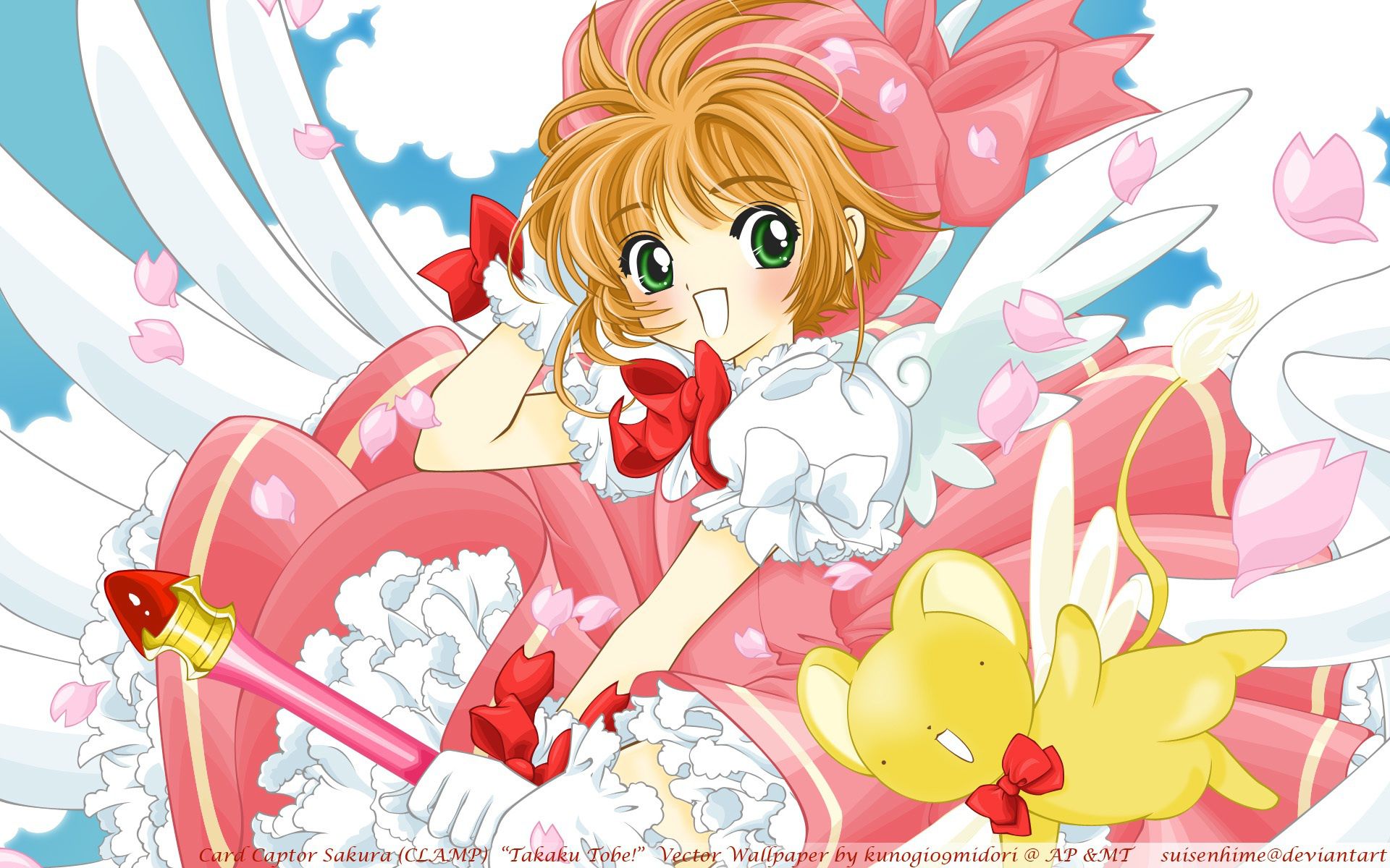 Handy-Wallpaper Animes, Kadokyaputa Sakura kostenlos herunterladen.
