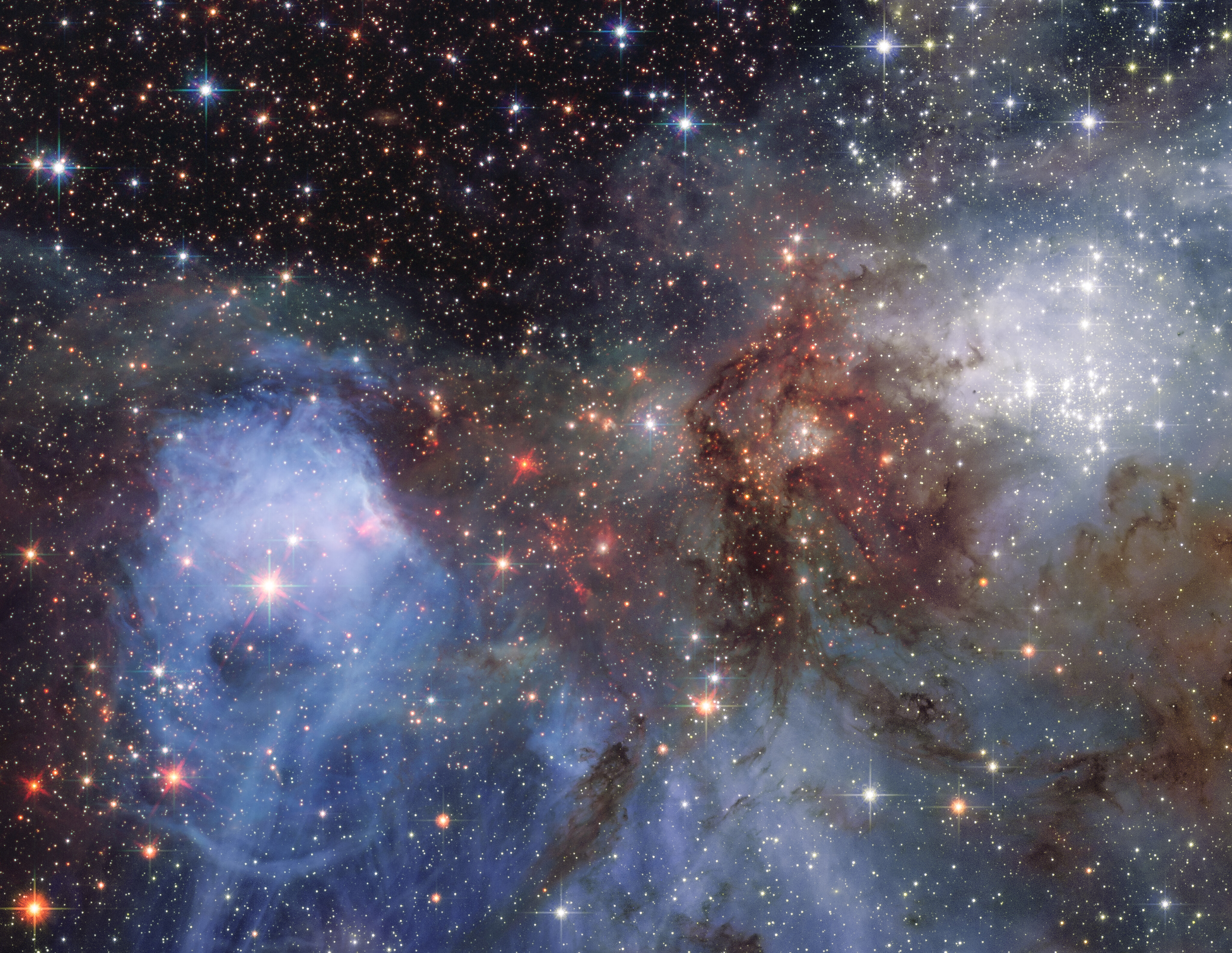 Free download wallpaper Universe, Glow, Stars, Nebula on your PC desktop