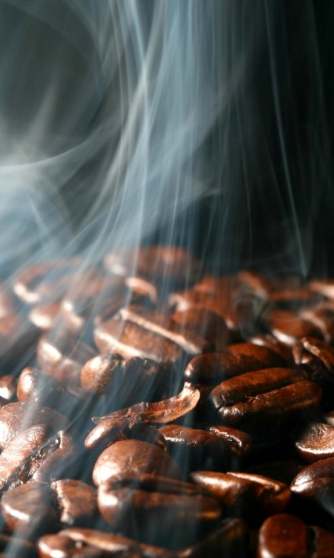 Download mobile wallpaper Food, Smoke, Coffee for free.