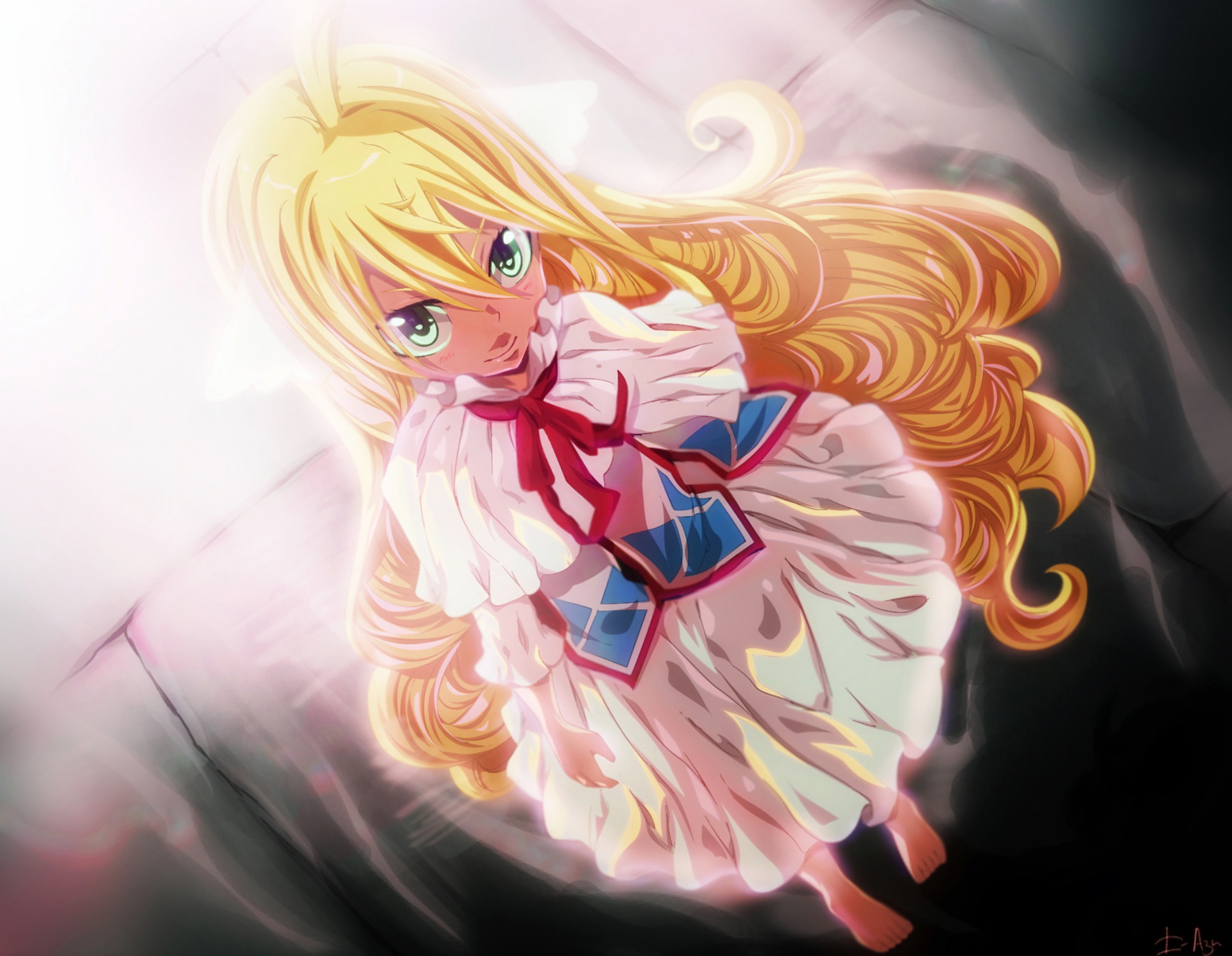 Laden Sie das Animes, Fairy Tail, Mavis Zinnoberrot-Bild kostenlos auf Ihren PC-Desktop herunter