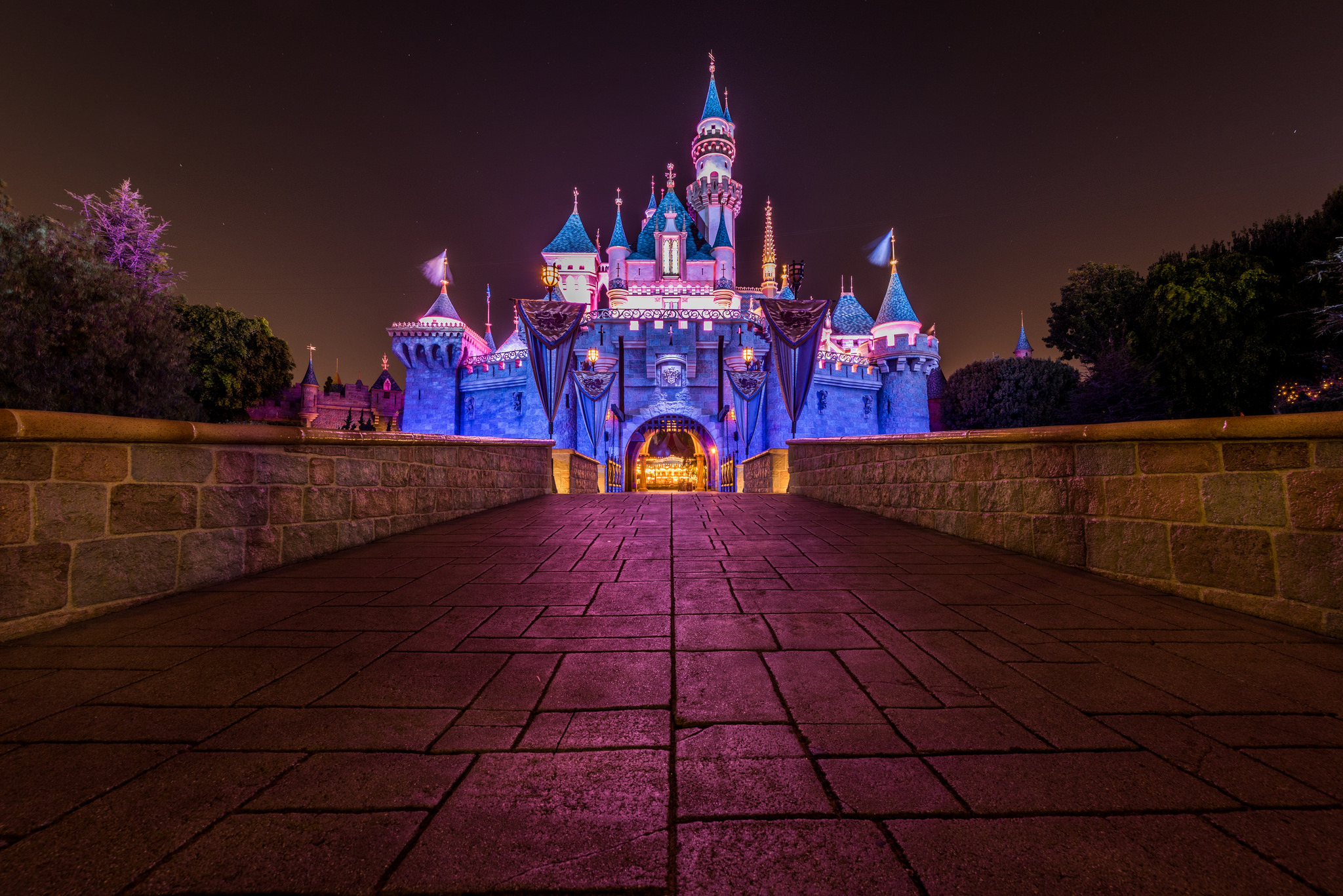 Download mobile wallpaper Disneyland, Man Made, Castle, Disney for free.