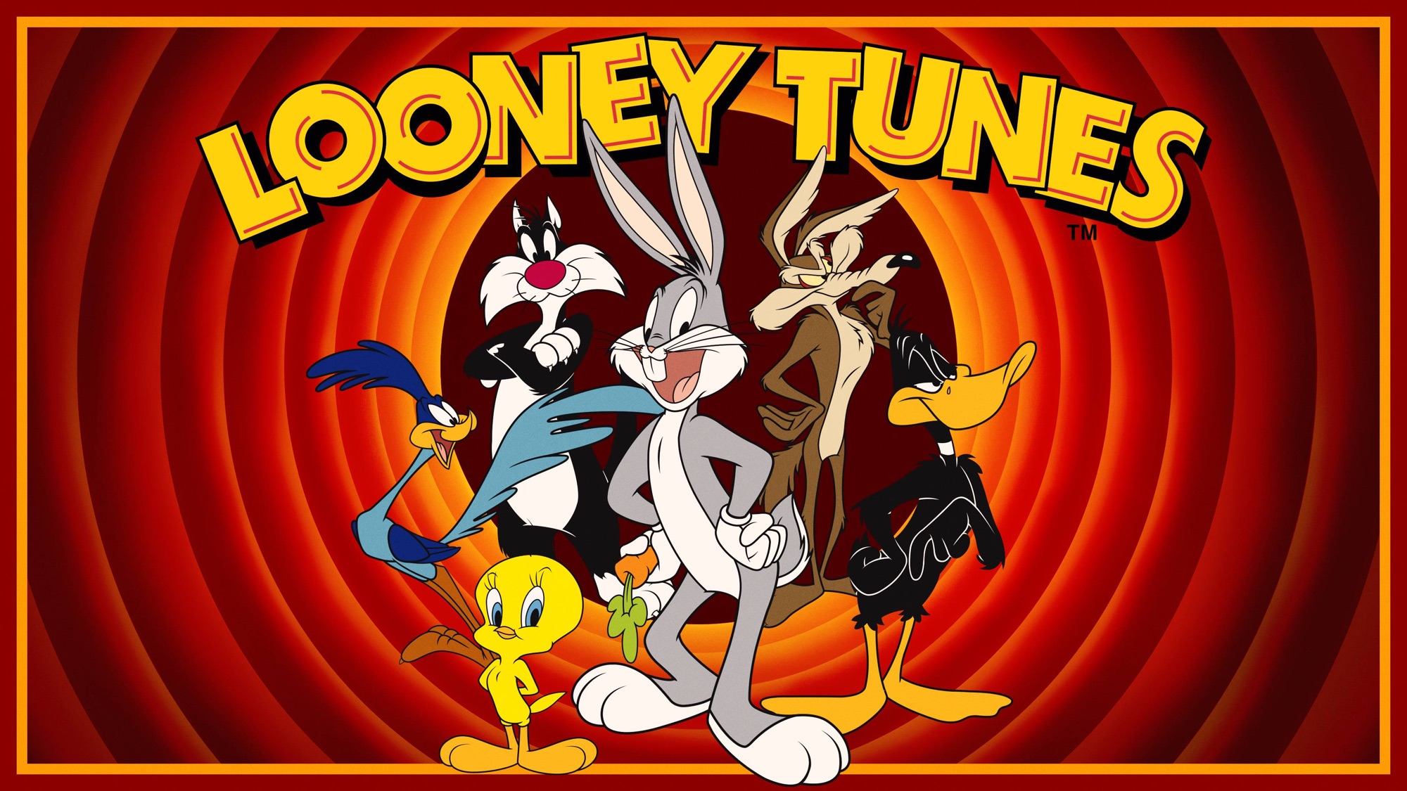 494925 Hintergrundbild herunterladen fernsehserien, looney tunes, bugs bunny, daffy duck, straßenläufer, sylvester (looney tunes), tweety, wile e kojote - Bildschirmschoner und Bilder kostenlos