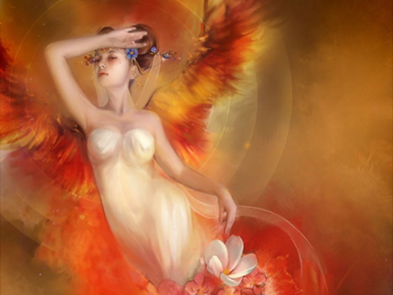 Free download wallpaper Fantasy, Angel on your PC desktop