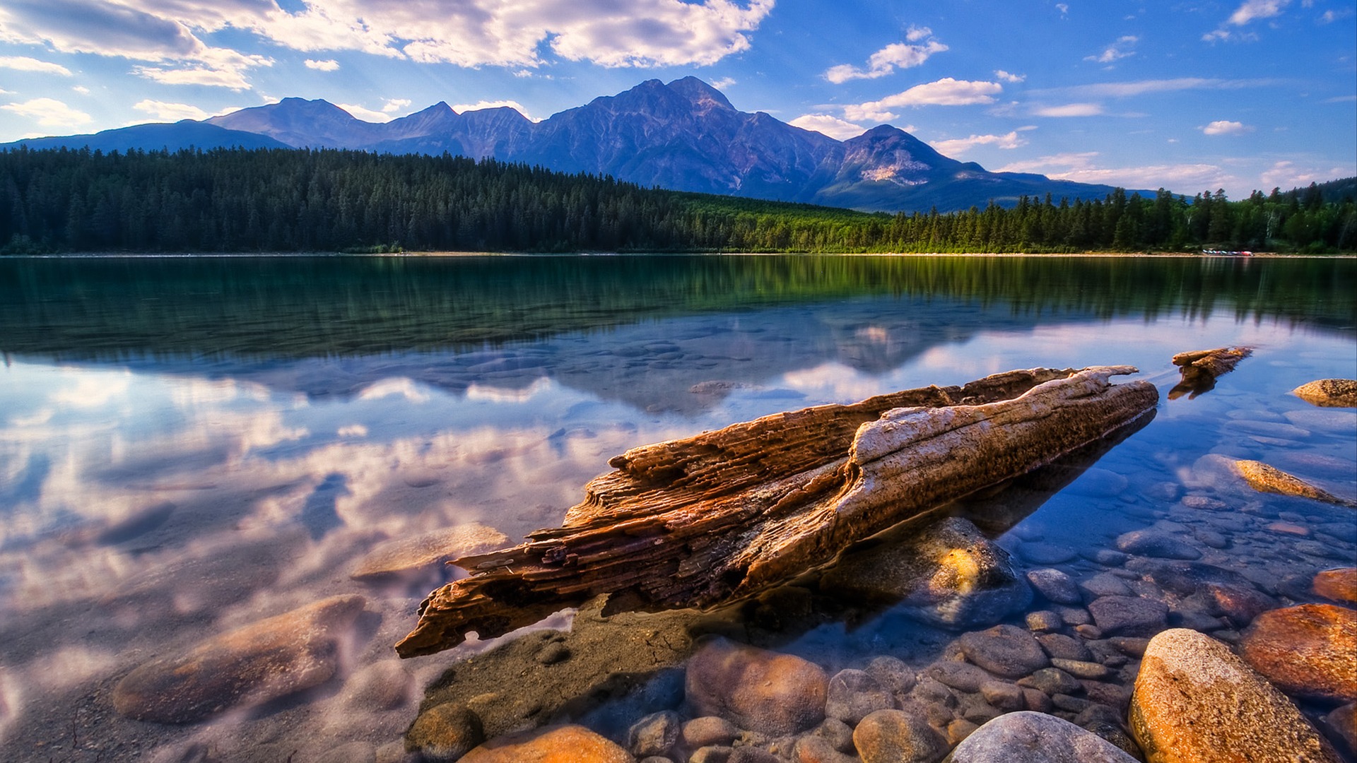 Laden Sie das Berg, See, Wald, Himmel, Erde/natur-Bild kostenlos auf Ihren PC-Desktop herunter
