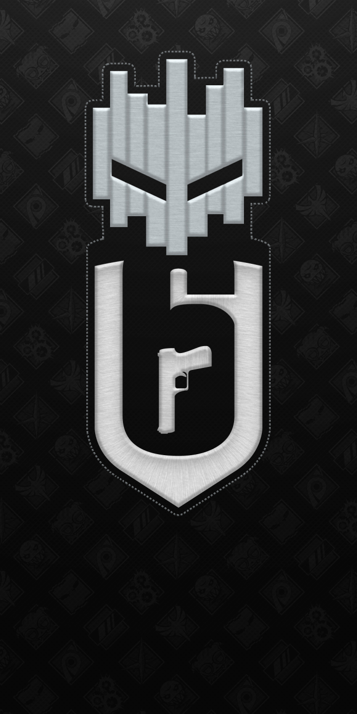 Download mobile wallpaper Logo, Video Game, Tom Clancy's Rainbow Six: Siege for free.