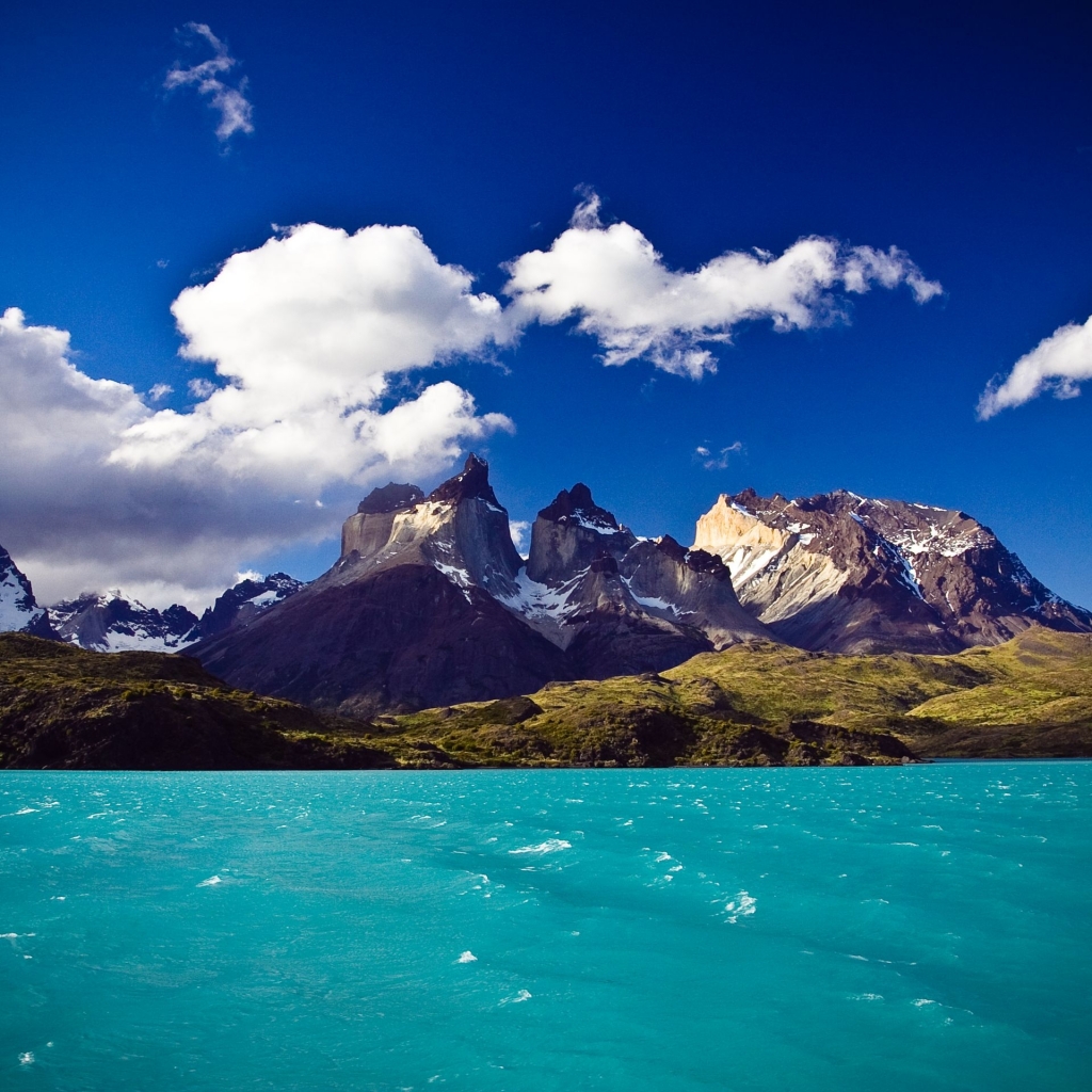 Descarga gratuita de fondo de pantalla para móvil de Montañas, Montaña, Lago, Torres Del Paine, Tierra/naturaleza.