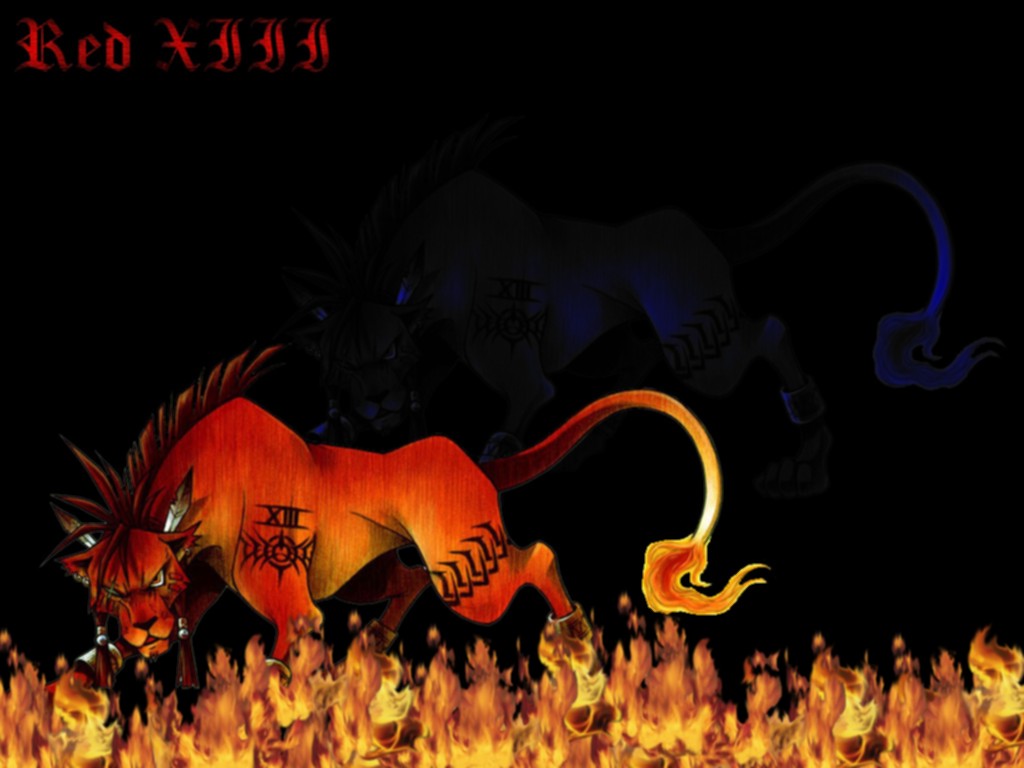 video game, final fantasy, red xiii, final fantasy vii