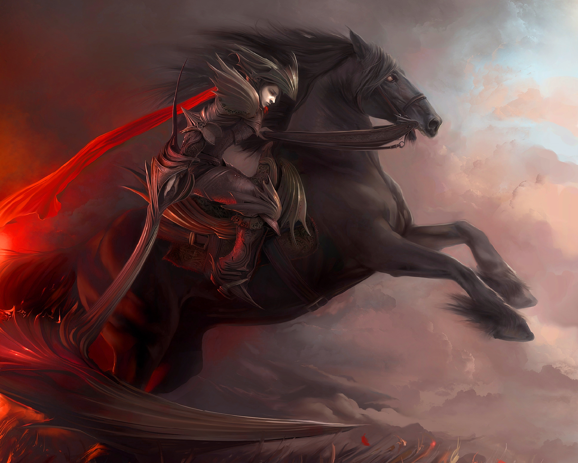 Free download wallpaper Fantasy, Warrior on your PC desktop