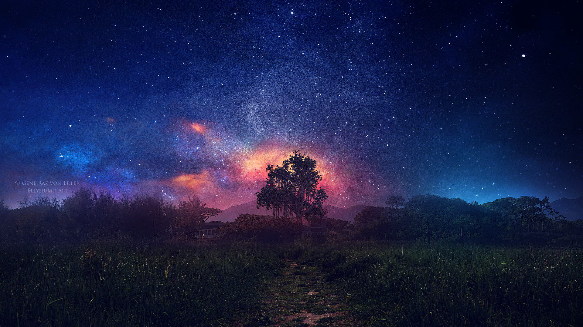 Download mobile wallpaper Landscape, Fantasy for free.