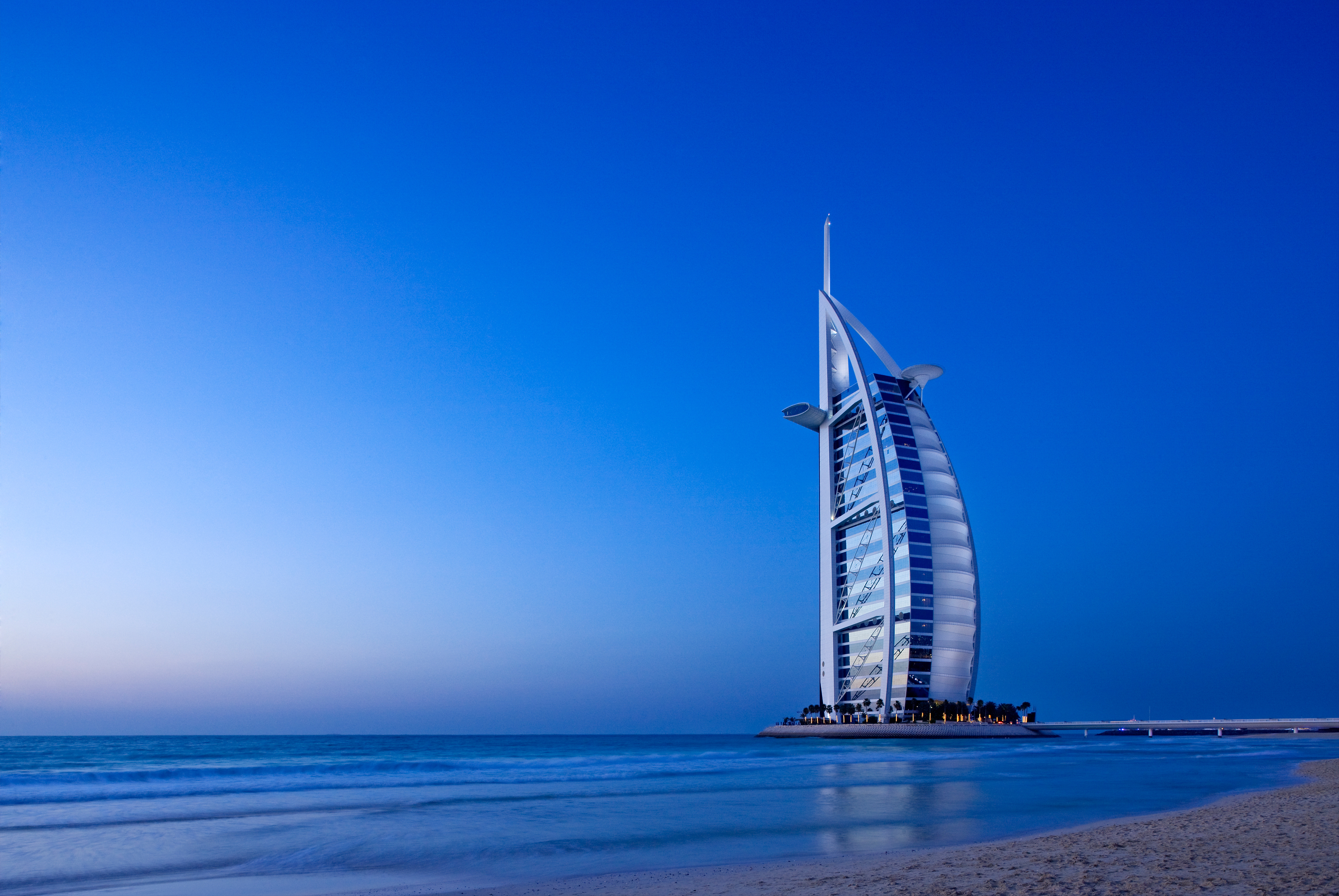 Téléchargez des papiers peints mobile Dubai, Burj Al Arab, Construction Humaine gratuitement.