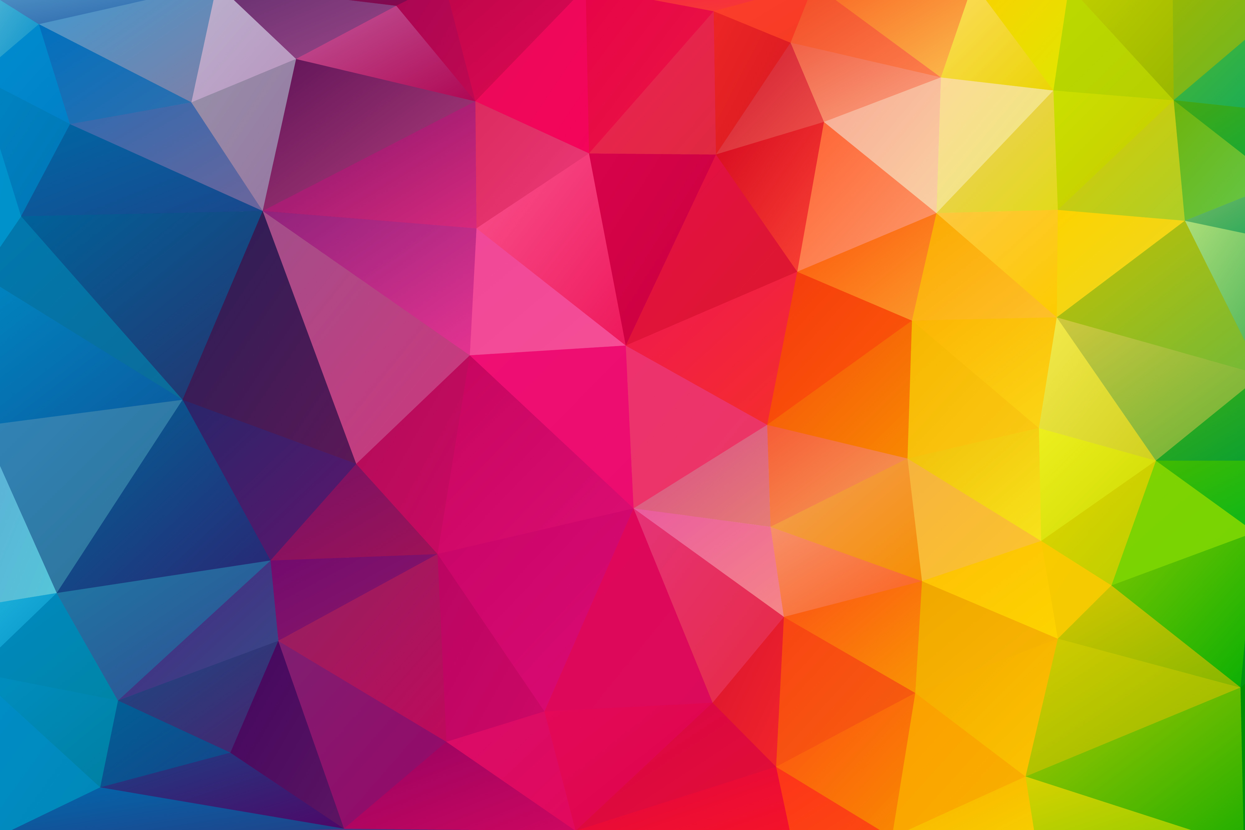 Free download wallpaper Abstract, Colors, Colorful, Triangle on your PC desktop