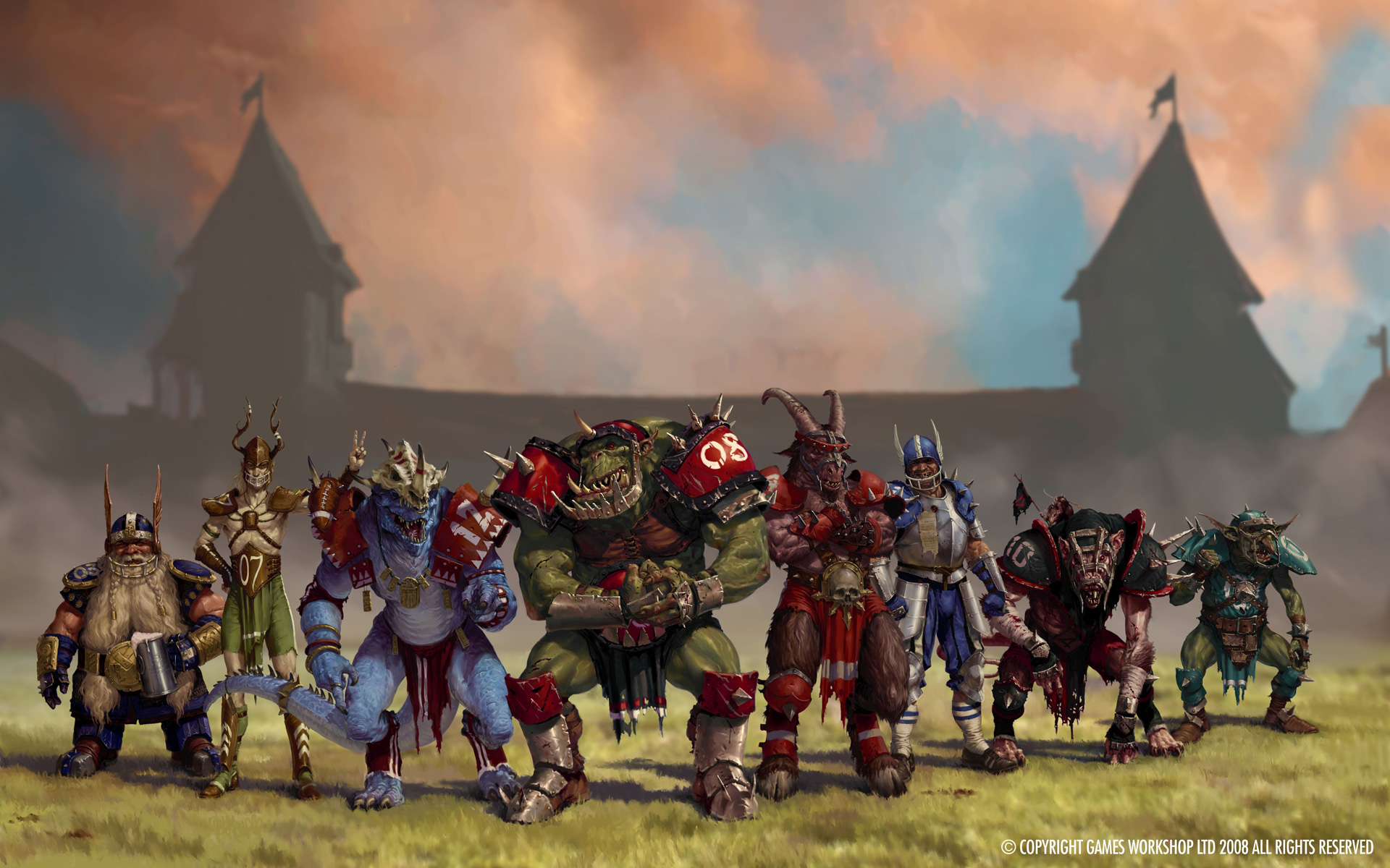 Download mobile wallpaper Video Game, Blood Bowl for free.