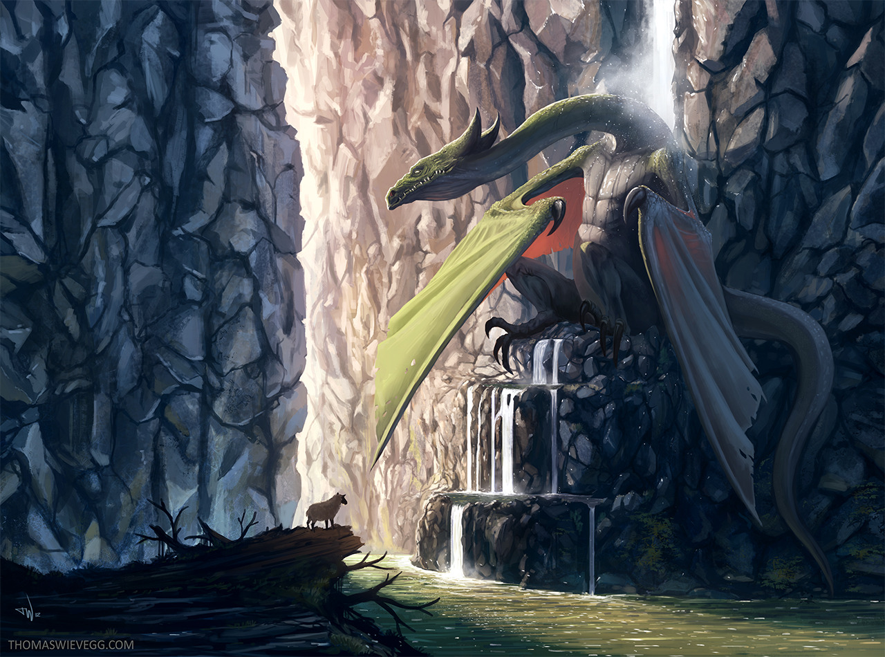 Free download wallpaper Fantasy, Dragon on your PC desktop