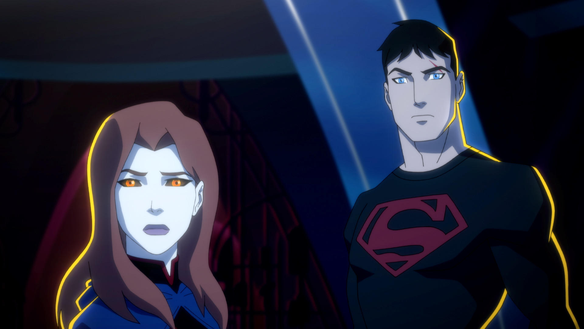 Free download wallpaper Tv Show, M'gann M'orzz, Miss Martian, Conner Kent, Superboy, Young Justice on your PC desktop