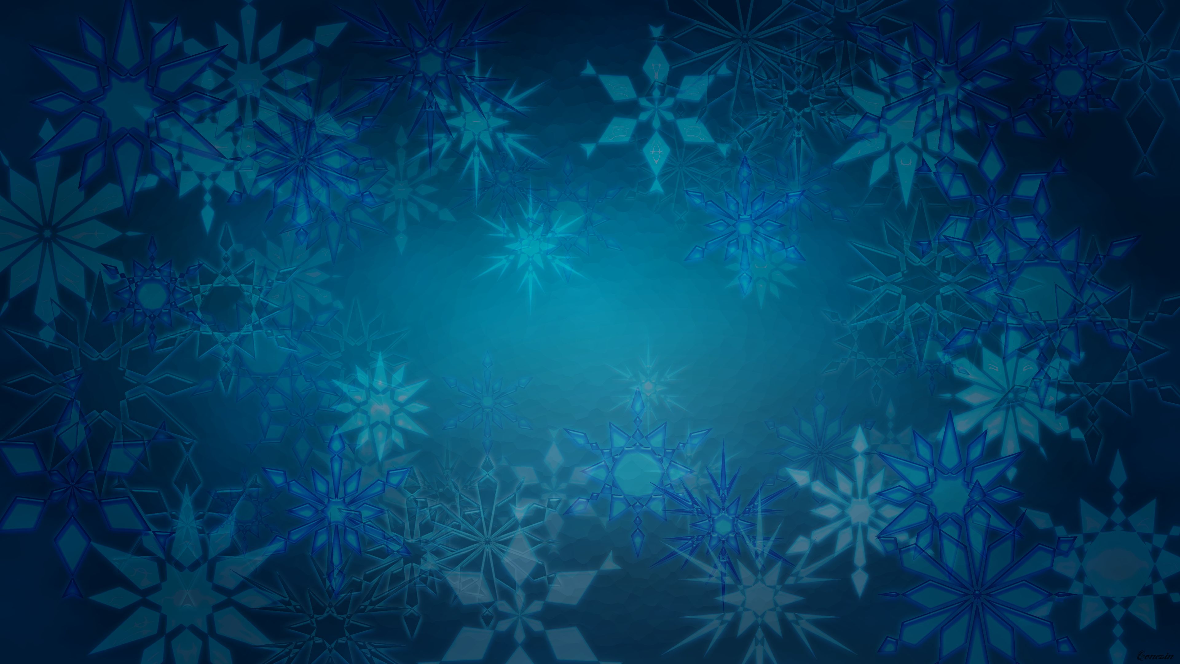 Descarga gratuita de fondo de pantalla para móvil de Invierno, Artístico, Copo De Nieve.