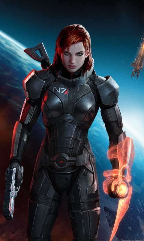 Descarga gratuita de fondo de pantalla para móvil de Mass Effect, Videojuego, Mass Effect 3, Comandante Shepard.