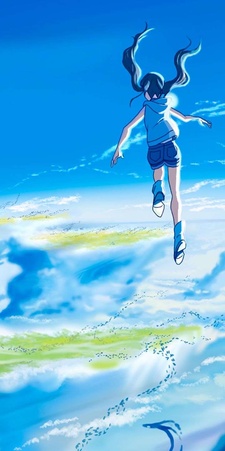 Baixar papel de parede para celular de Anime, Nuvem, Tempo Com Você, Tenki No Ko gratuito.