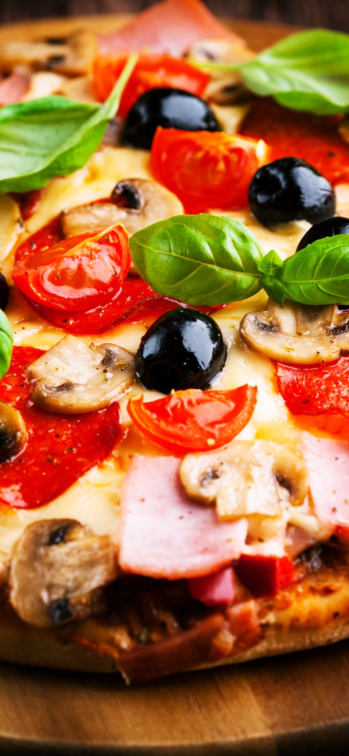 Скачати мобільні шпалери Піца, Обід, Харчування безкоштовно.