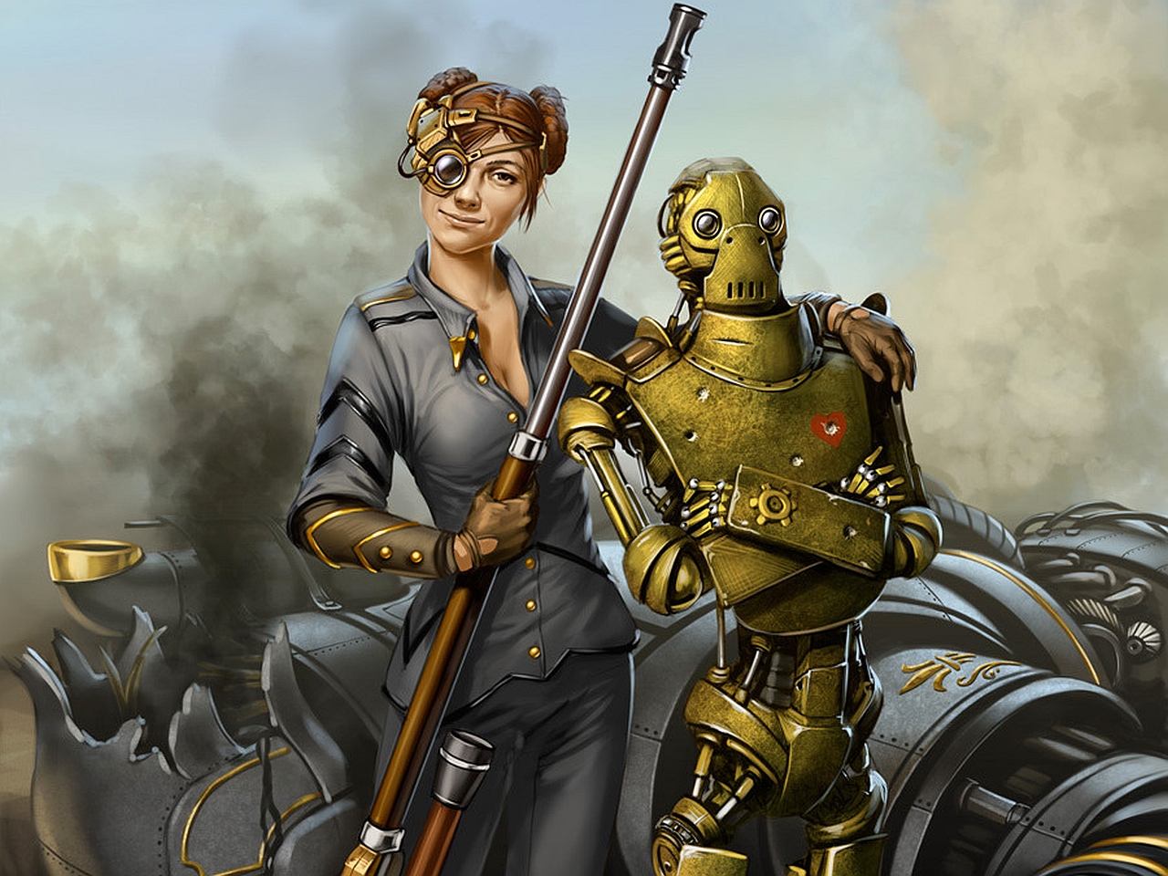 Descarga gratis la imagen Ciencia Ficción, Steampunk en el escritorio de tu PC