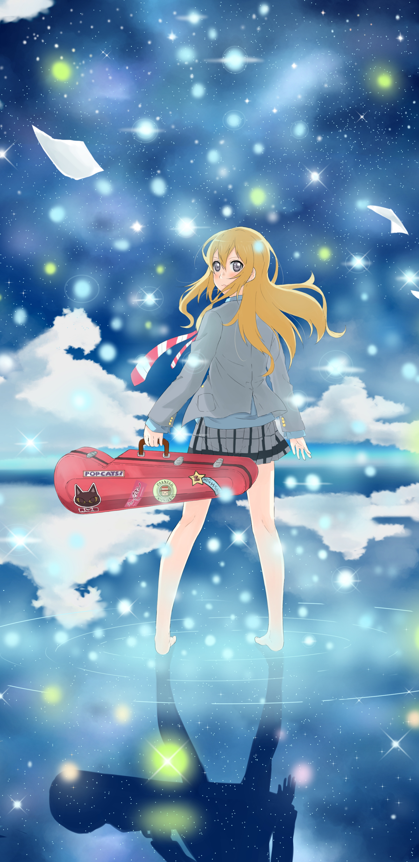 Descarga gratuita de fondo de pantalla para móvil de Animado, Kaori Miyazono, Tu Mentira En Abril.