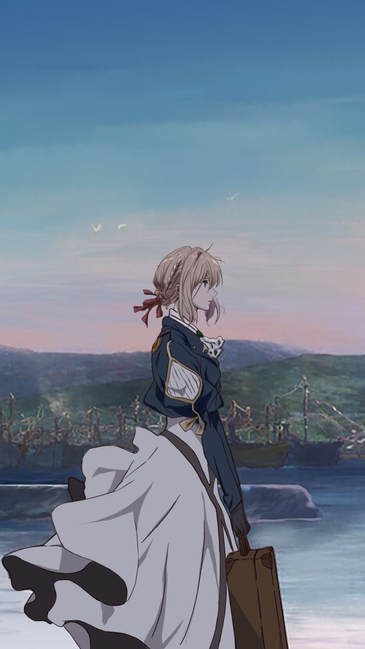 Скачати мобільні шпалери Аніме, Violet Evergarden (Персонаж), Віолета Еверґарден безкоштовно.