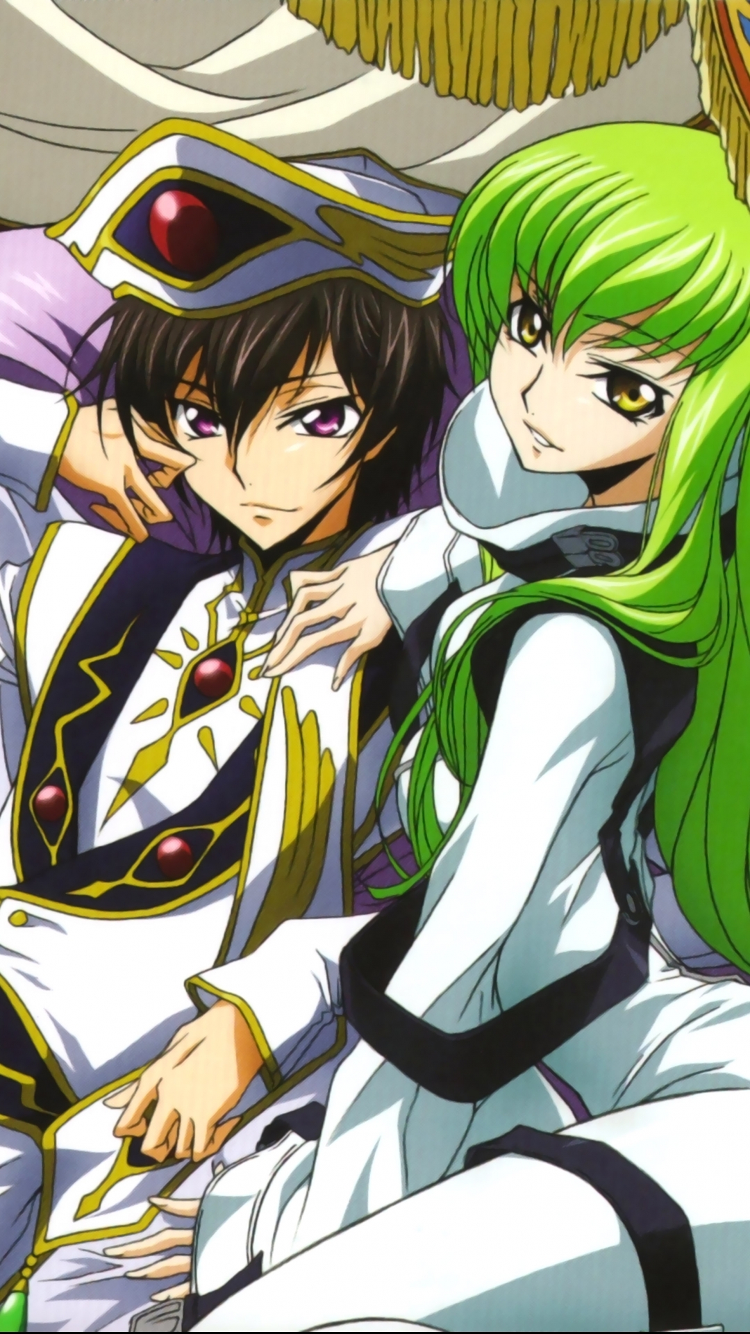 Download mobile wallpaper Anime, Lelouch Lamperouge, Suzaku Kururugi, Code Geass, C C (Code Geass) for free.