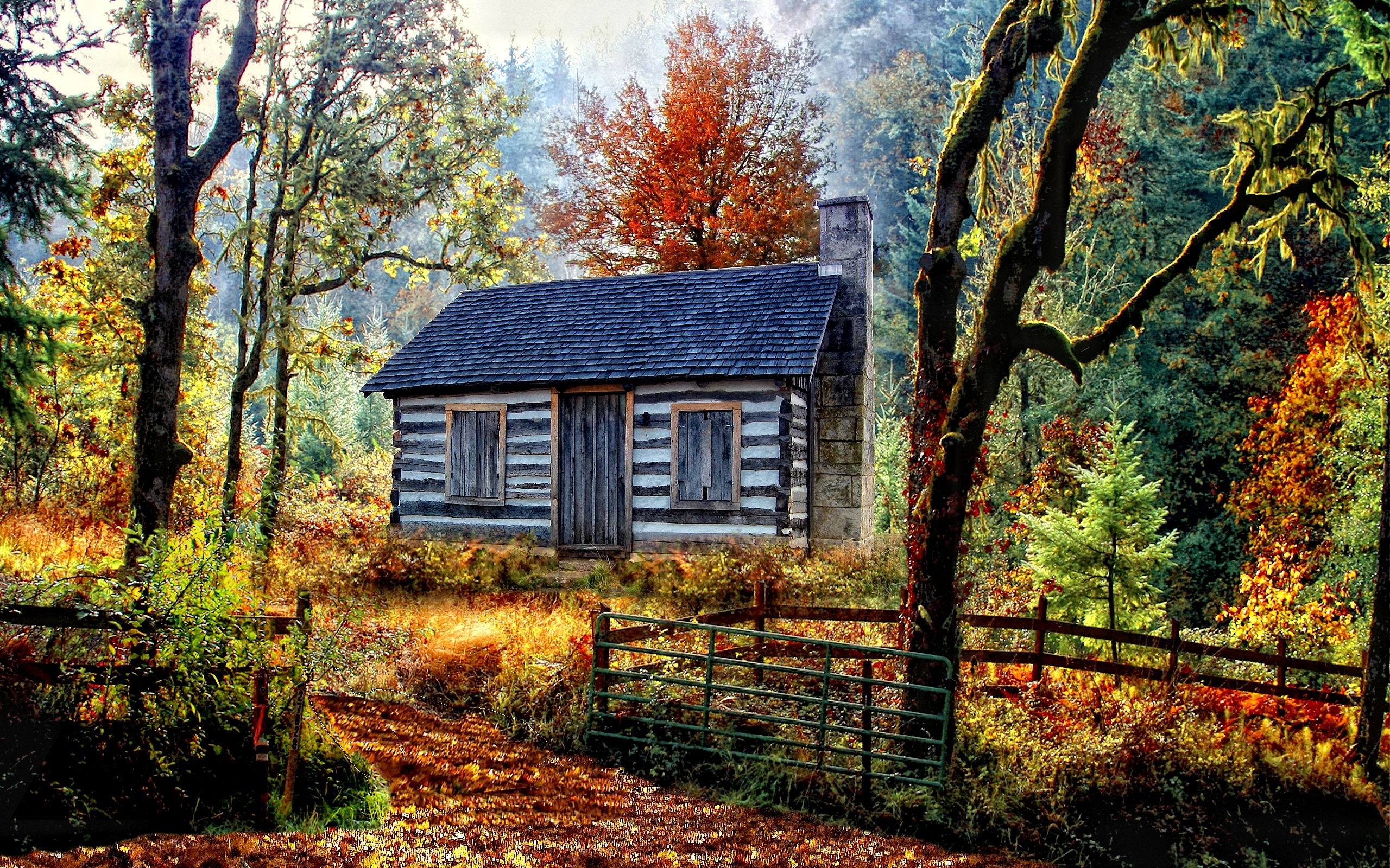 Download mobile wallpaper Cabin, Man Made for free.