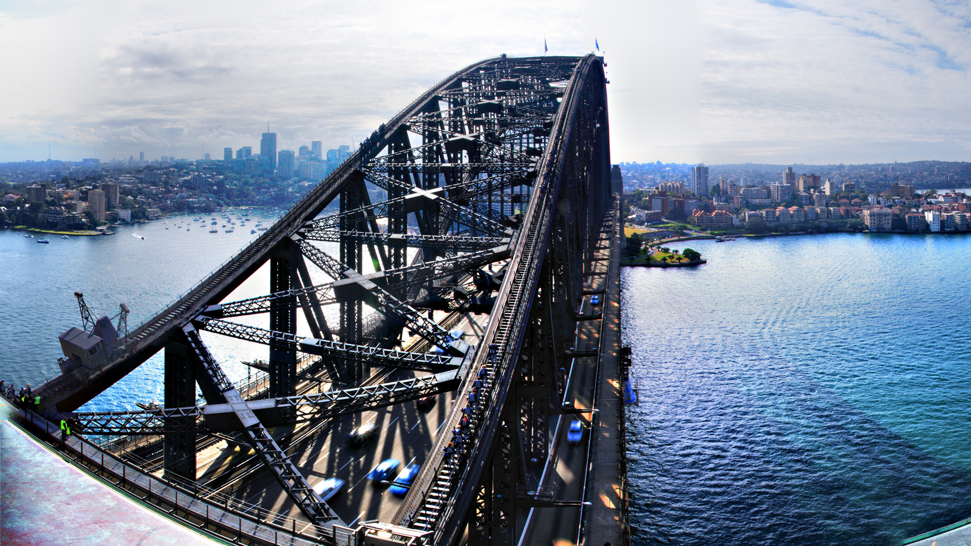 Baixar papel de parede para celular de Ponte Da Baía De Sydney, Sidney, Pontes, Feito Pelo Homem gratuito.