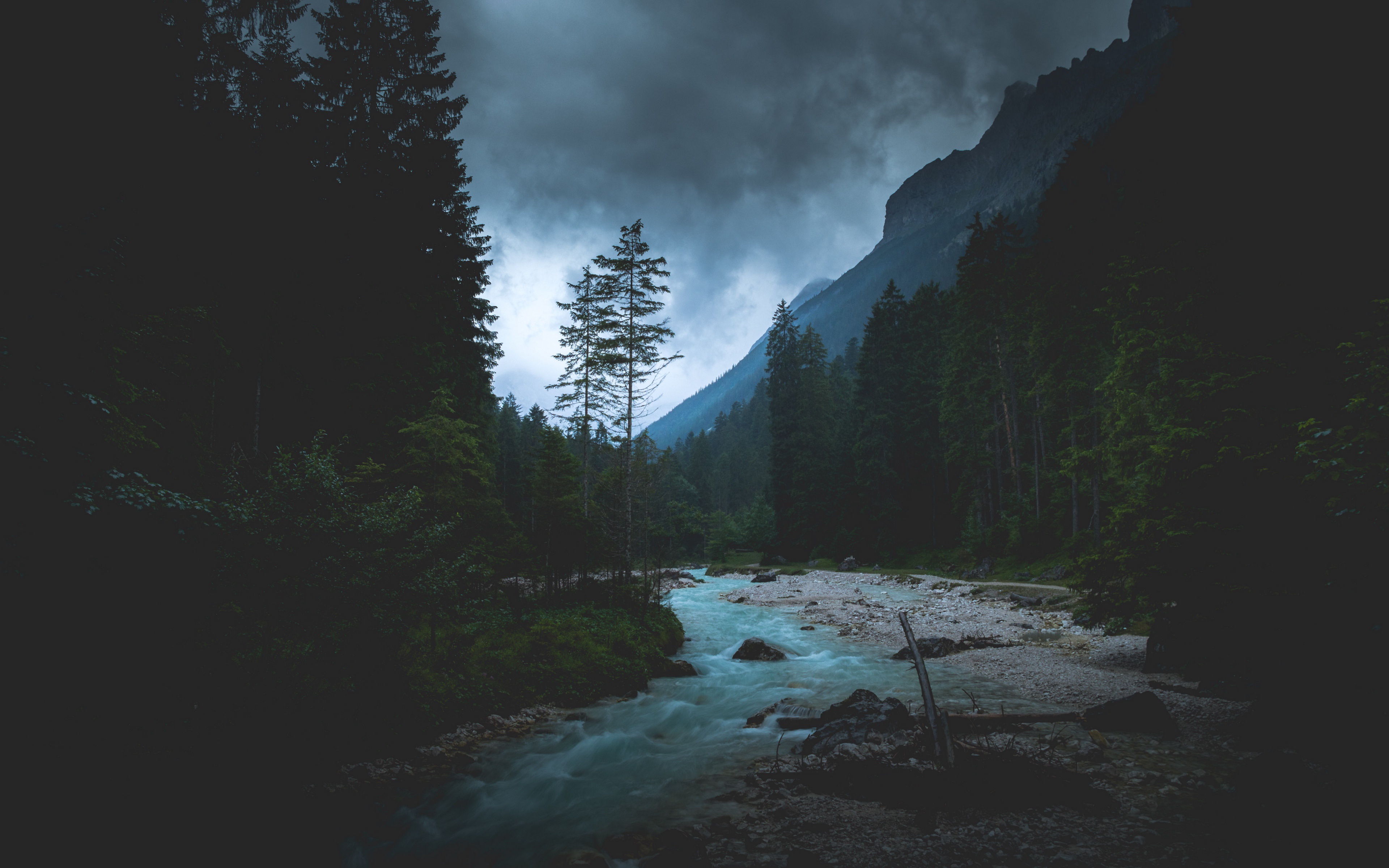 Скачать картинку Река, Гора, Лес, Германия, Земля/природа в телефон бесплатно.