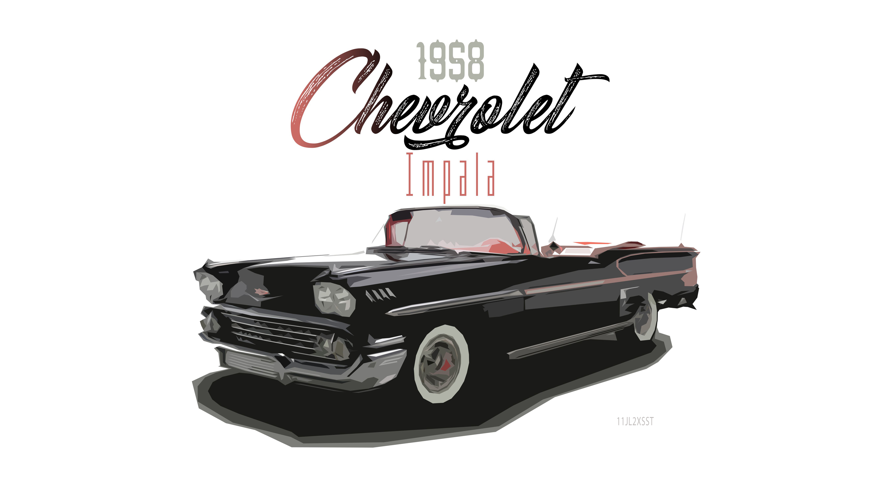 Download mobile wallpaper Chevrolet, Car, Retro, Vintage Car, Classic Car, Chevrolet Impala, Vehicles for free.