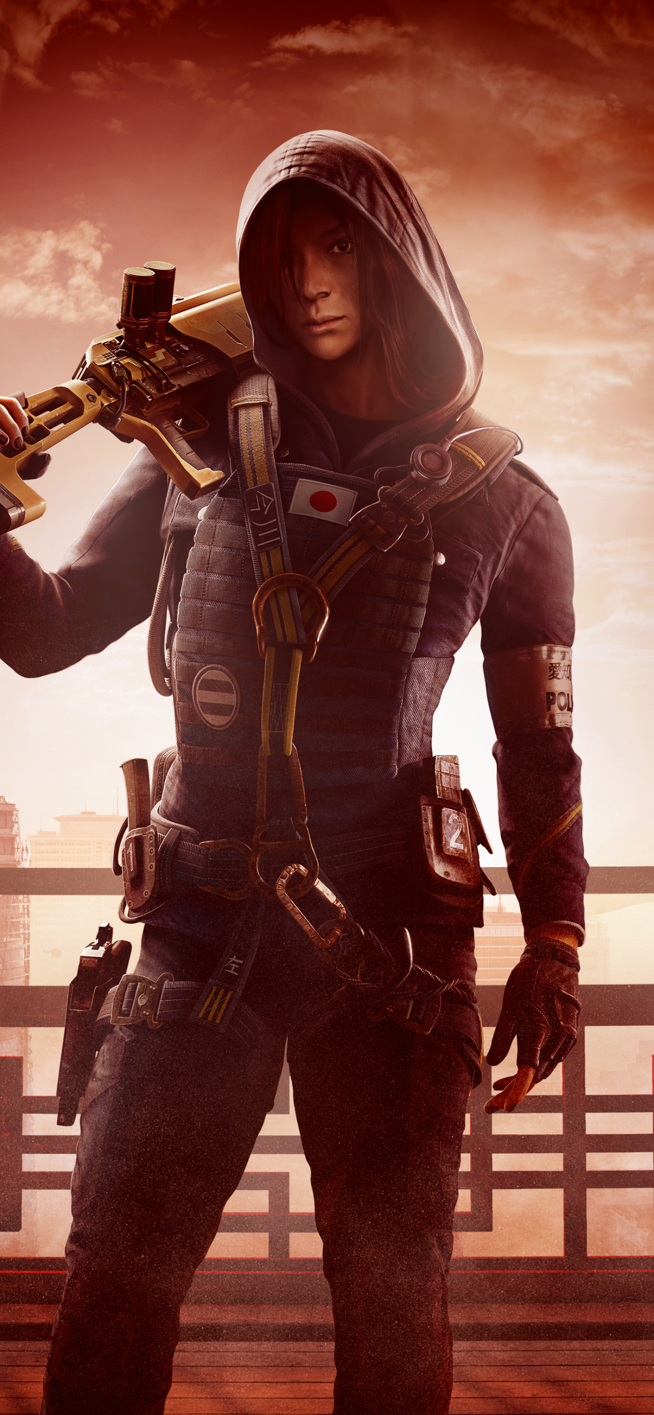 Handy-Wallpaper Computerspiele, Tom Clancy’S Rainbow Six: Siege, Hibana (Tom Clancy’S Rainbow Six: Siege) kostenlos herunterladen.