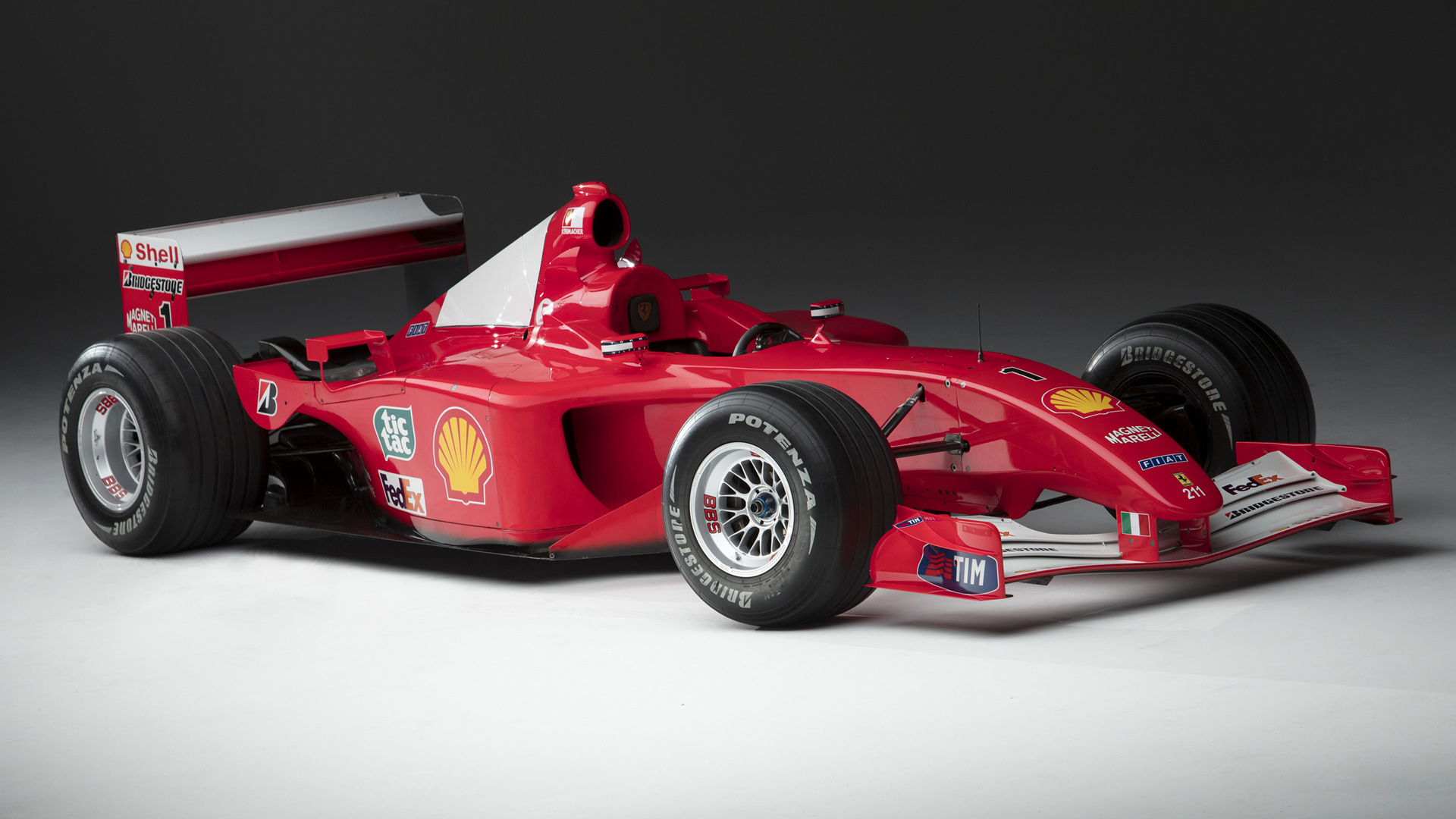 Download mobile wallpaper Ferrari, Car, Formula 1, Race Car, Vehicles, Ferrari F2001 for free.