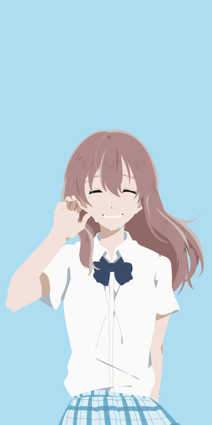 Handy-Wallpaper Animes, Shouko Nishimiya, Koe No Katachi kostenlos herunterladen.