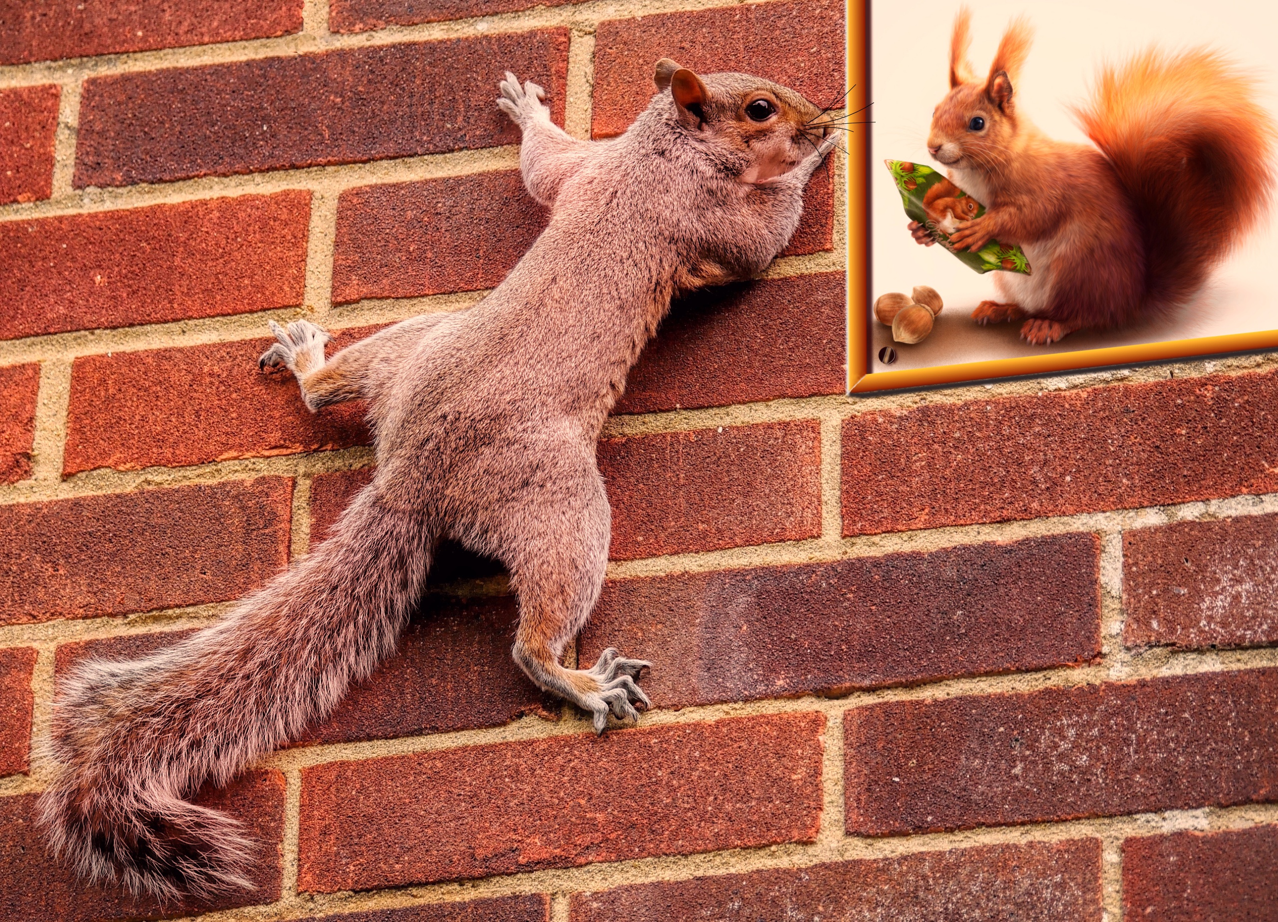 Free download wallpaper Squirrel, Animal, Rodent, Humor on your PC desktop