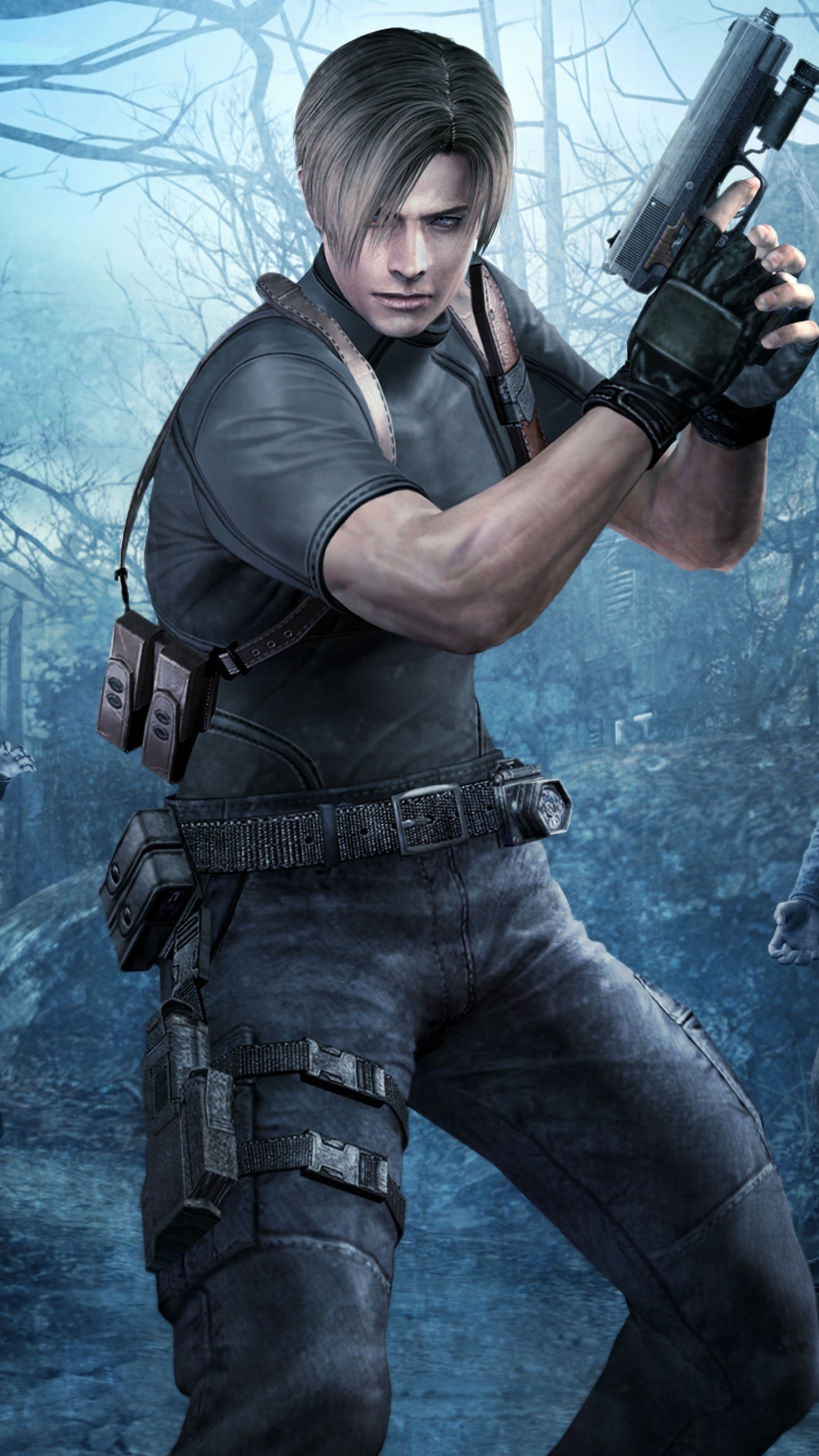 Handy-Wallpaper Resident Evil, Computerspiele, Leon S Kennedy, Resident Evil 4 kostenlos herunterladen.