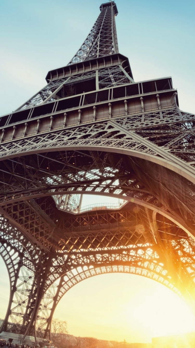Handy-Wallpaper Eiffelturm, Monumente, Menschengemacht kostenlos herunterladen.