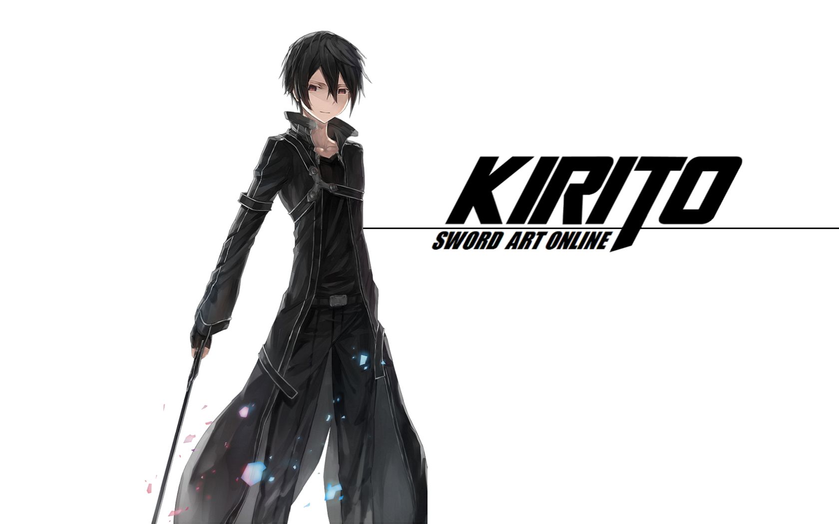 Handy-Wallpaper Sword Art Online, Kirito (Schwertkunst Online), Animes kostenlos herunterladen.