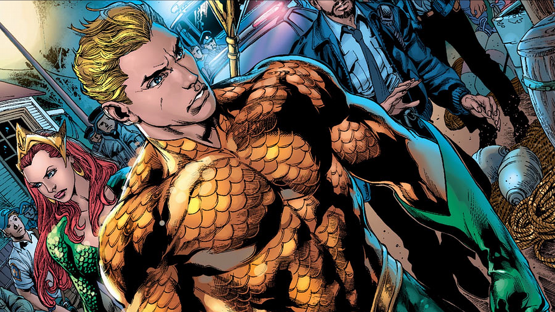Download mobile wallpaper Aquaman, Comics for free.